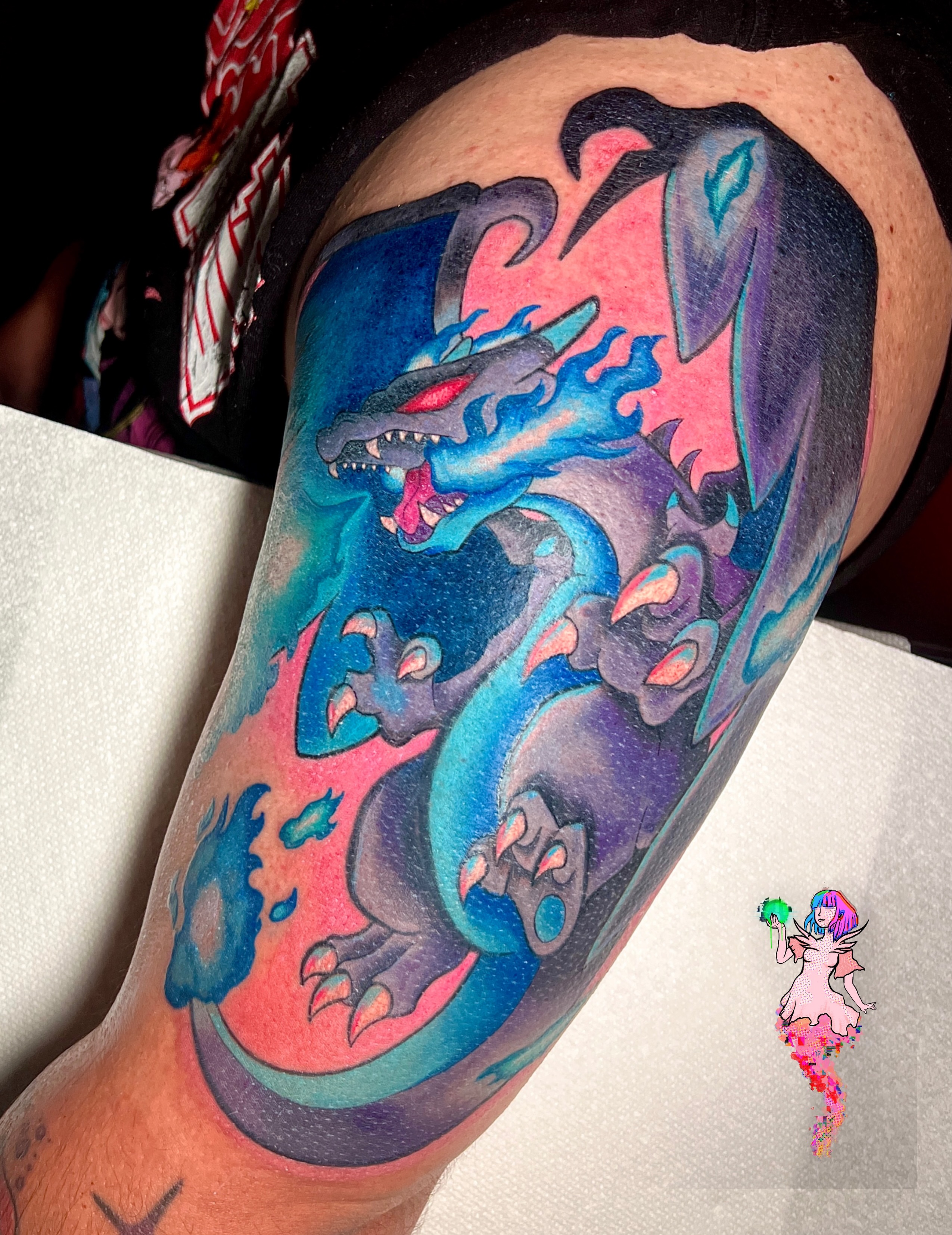 Tattoo by @aguaviva.tattoos — new_school, realism