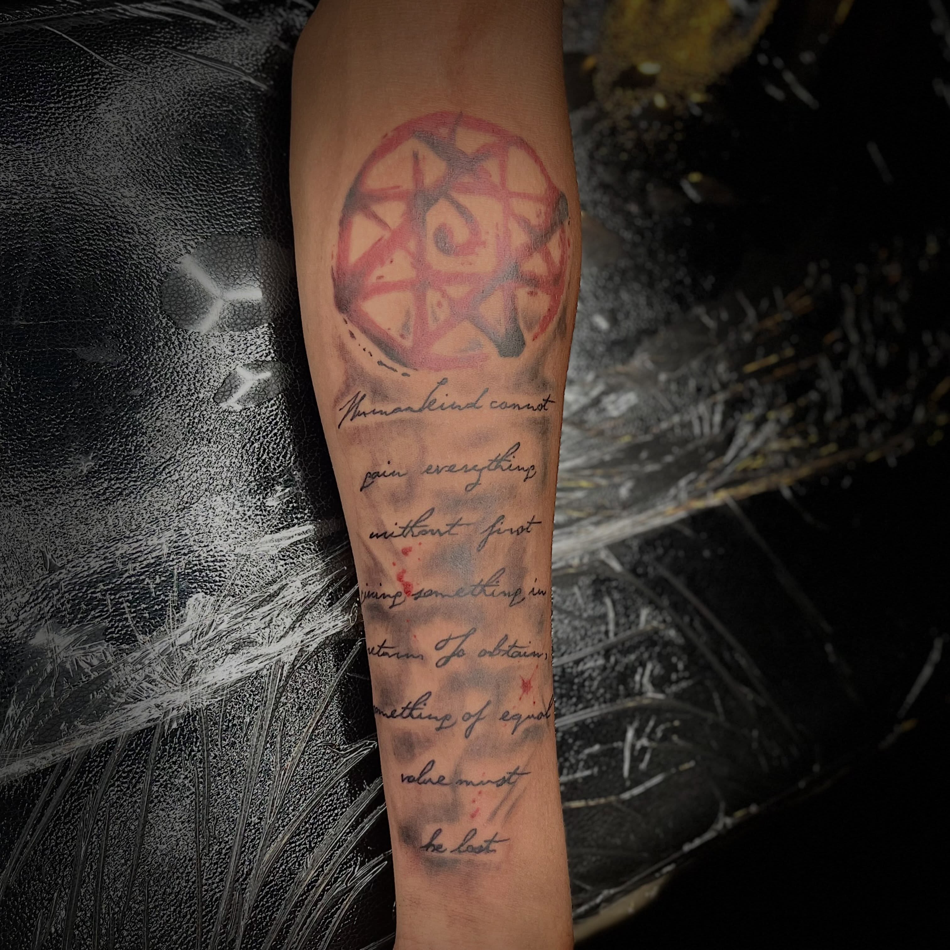 Tattoo by @ghost_world_studios — geometric