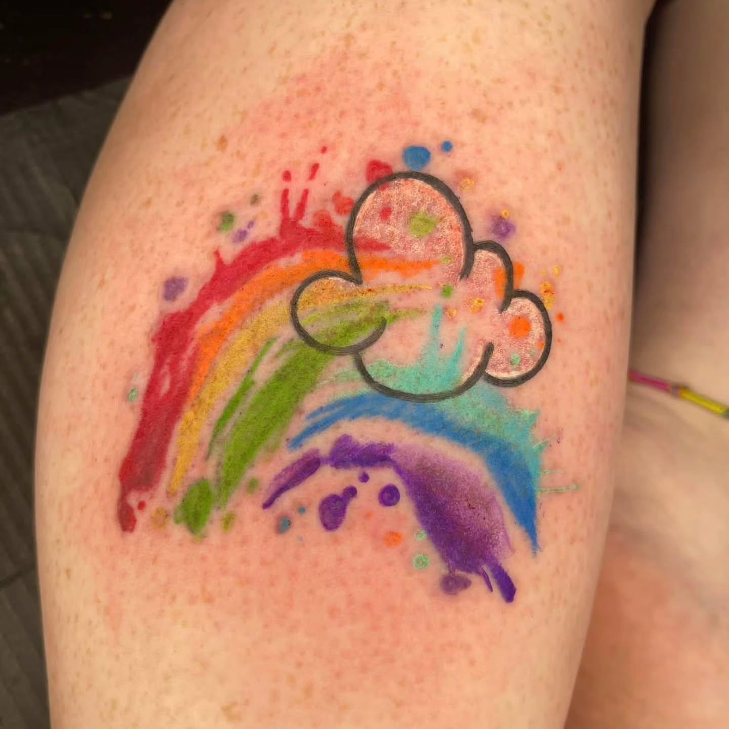 Tattoo by @lilithwhite2259 — watercolor