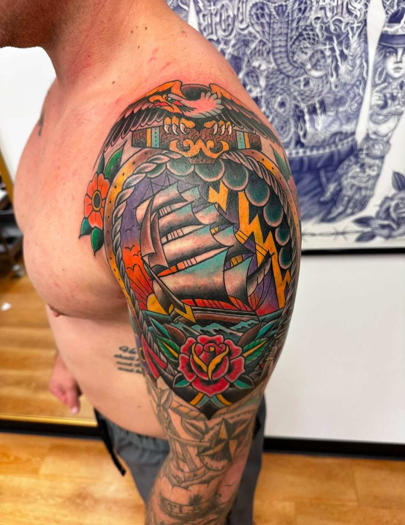Tattoo by @chipitattoos — american_traditional