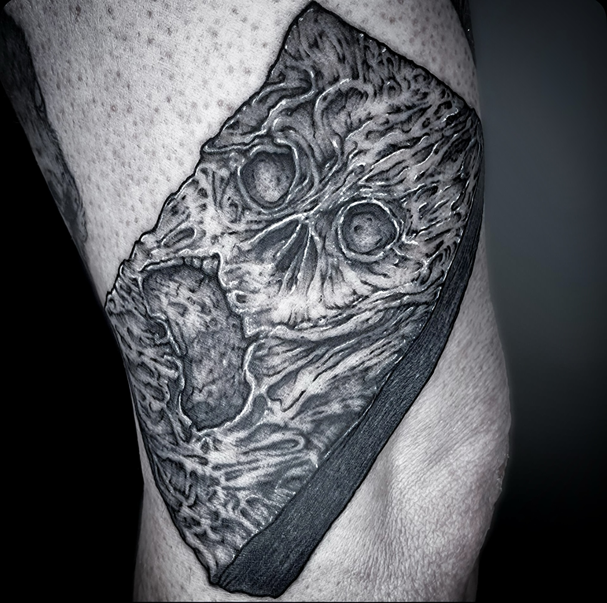 Tattoo by @creightonemrick — black_and_grey, realism