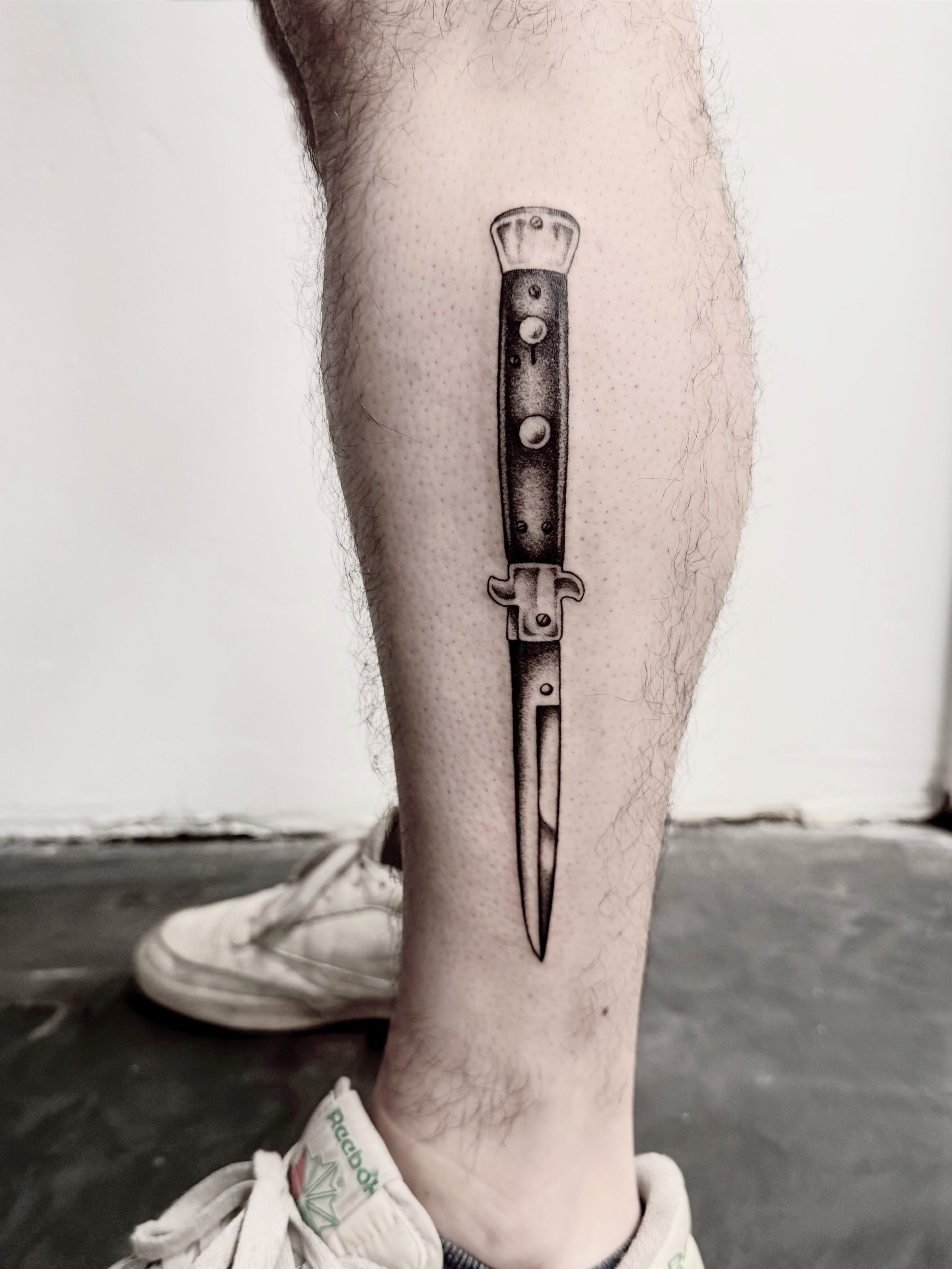 Tattoo by @gutsandink — black_and_grey
