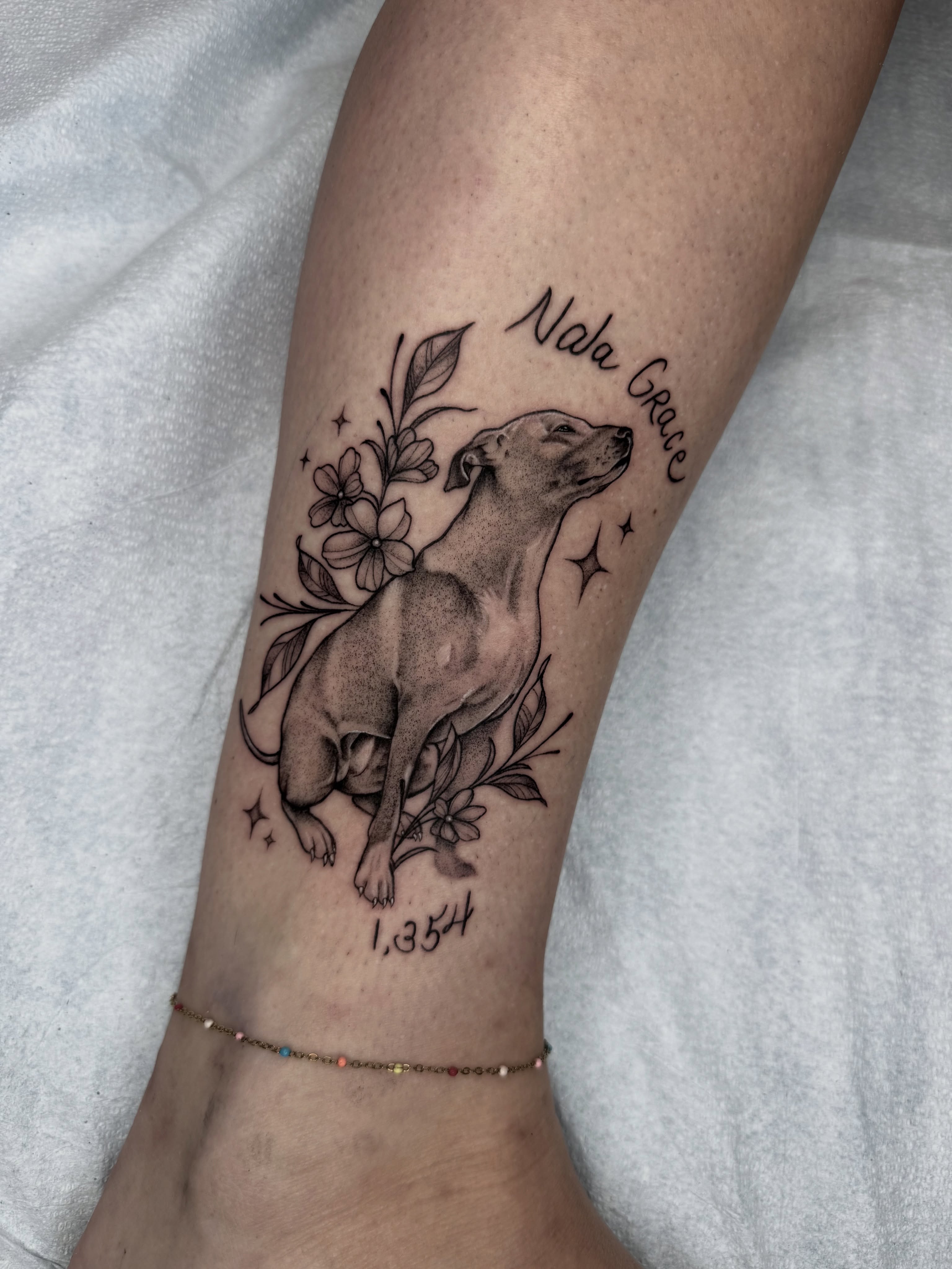 Tattoo by @kys_ink — black_and_grey
