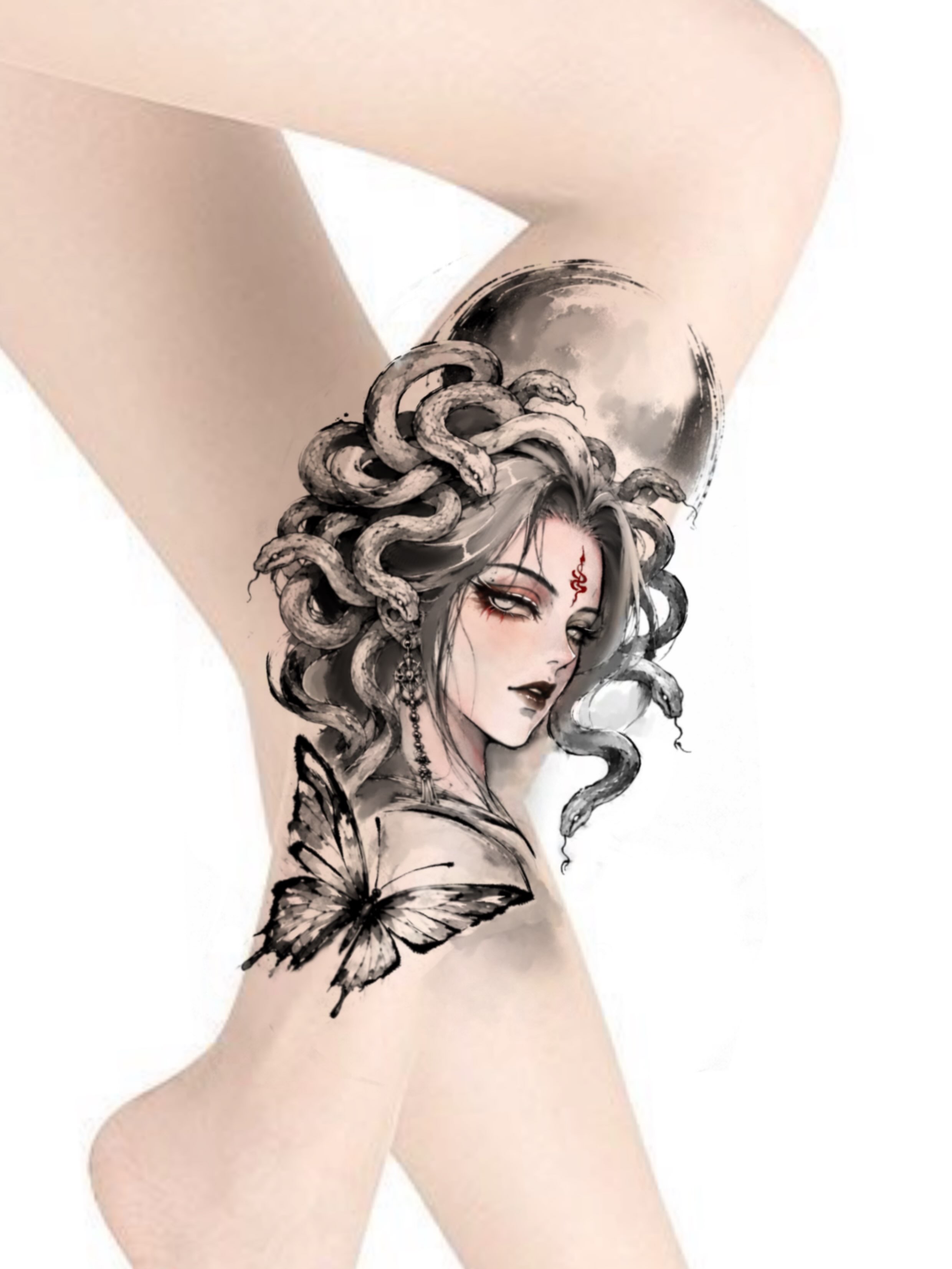 Tattoo by @tattooist_lionel β black_and_grey, realism