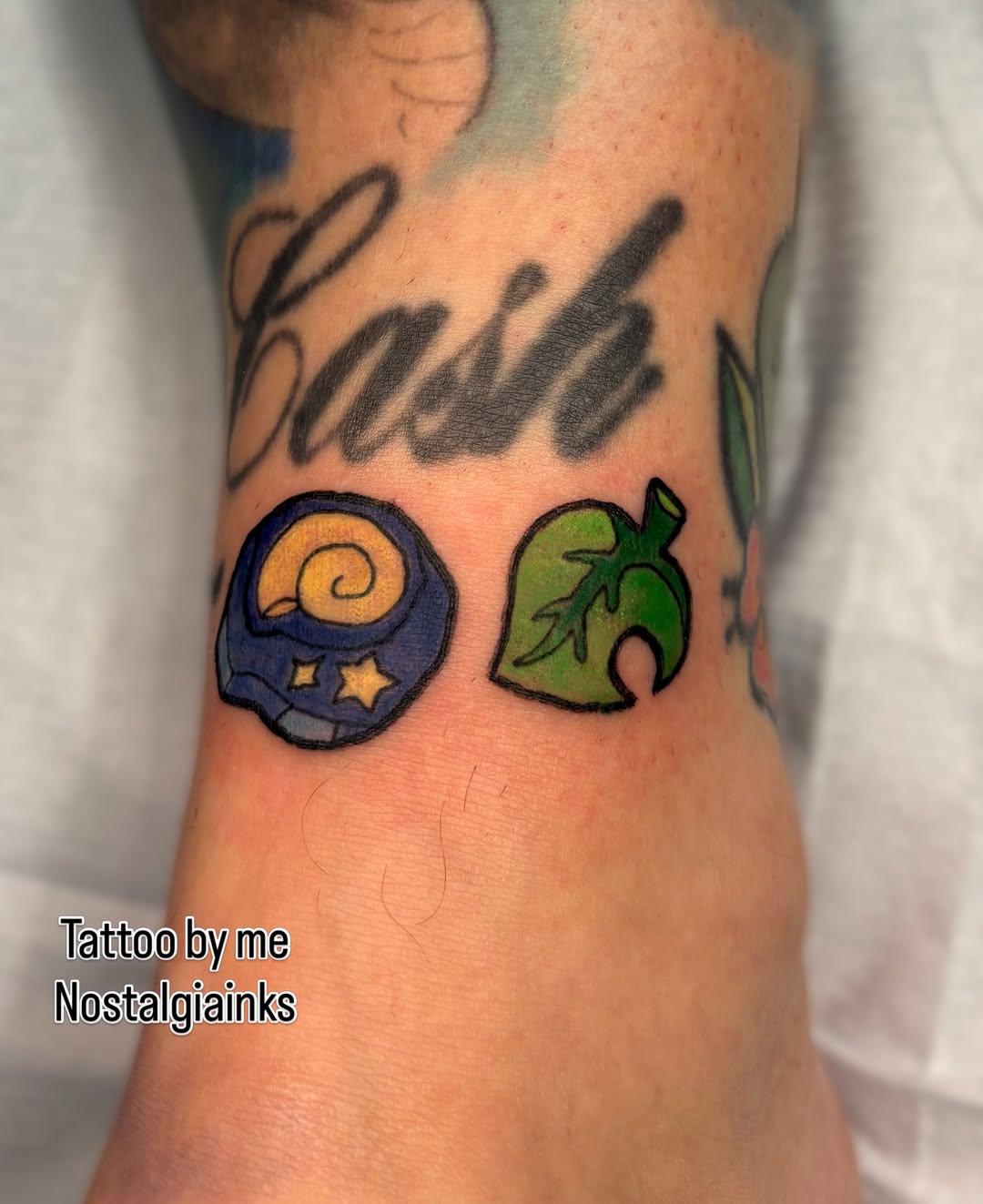 Tattoo by @nostalgiainks — dotwork