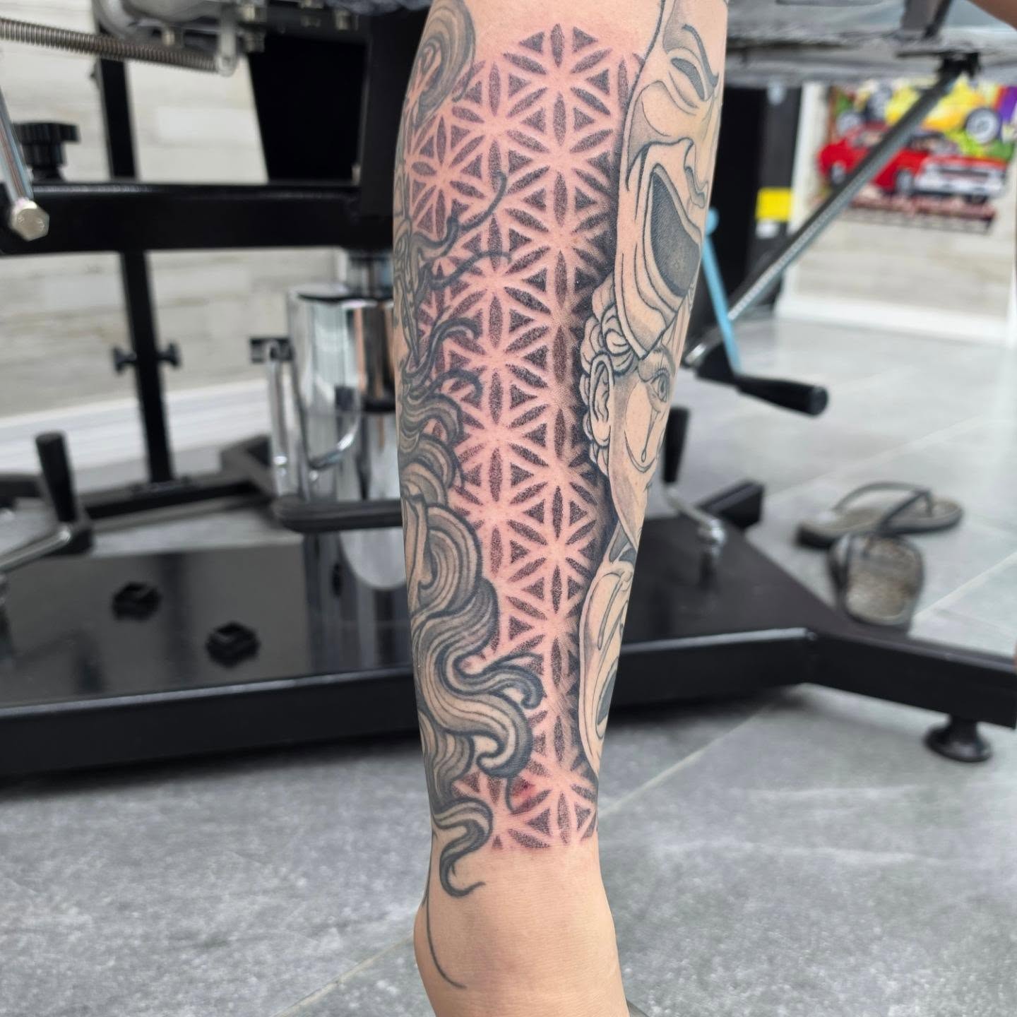 Tattoo by @tattoosbyjstar — geometric