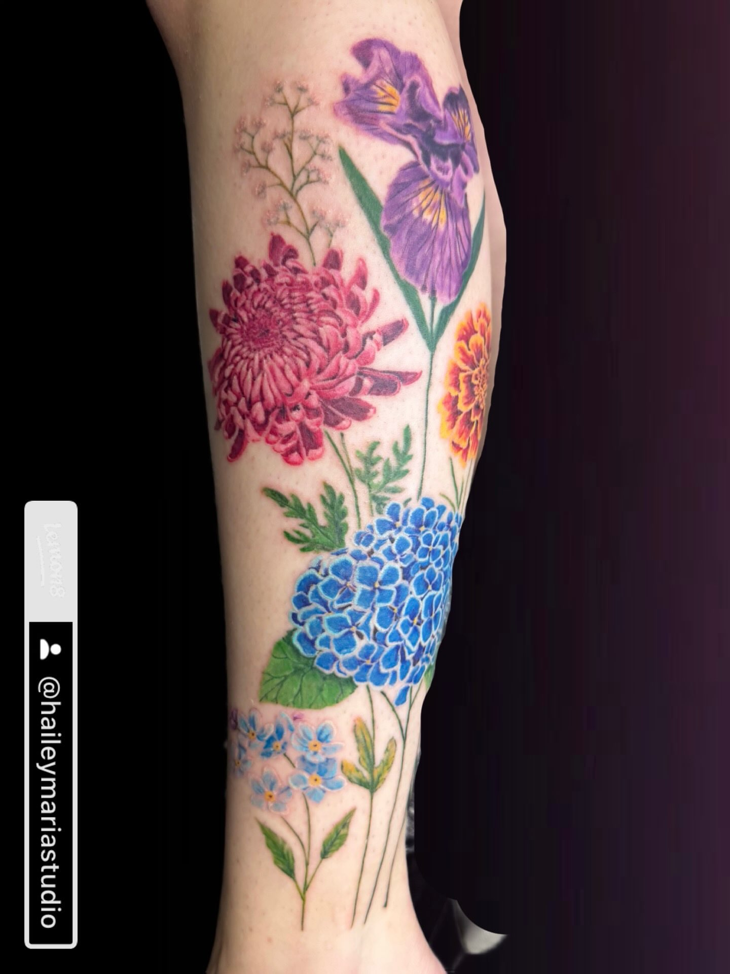 Tattoo by @haileymariastudio — realism