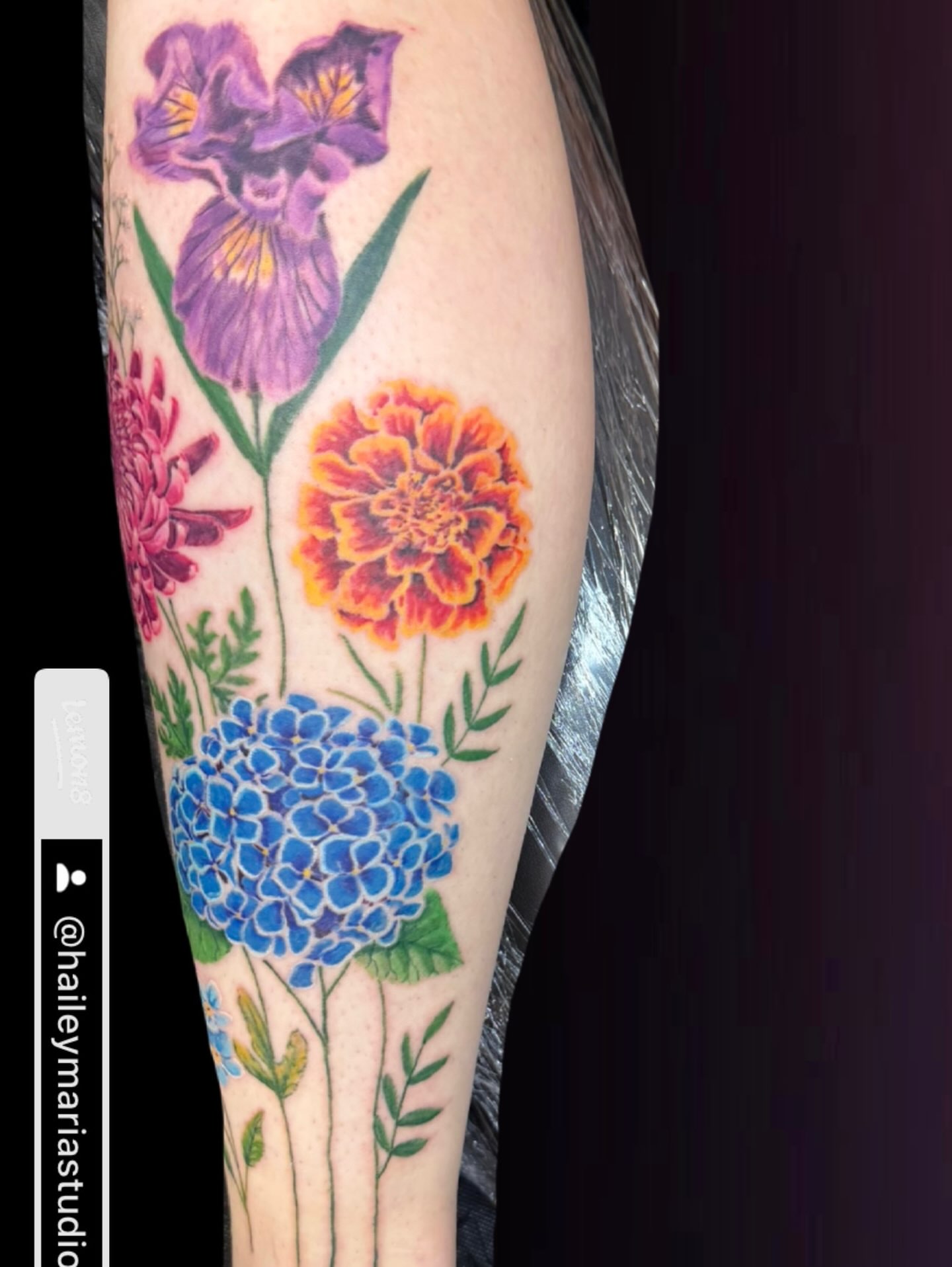 Tattoo by @haileymariastudio — realism