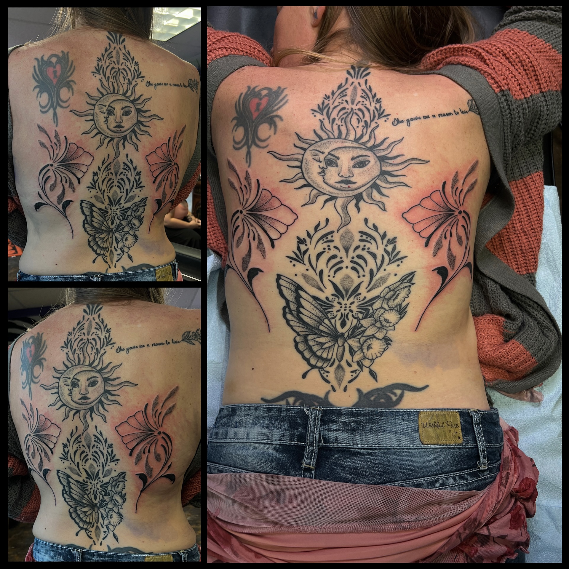Tattoo by @brittanygoff_tattoos — black_and_grey, ornamental