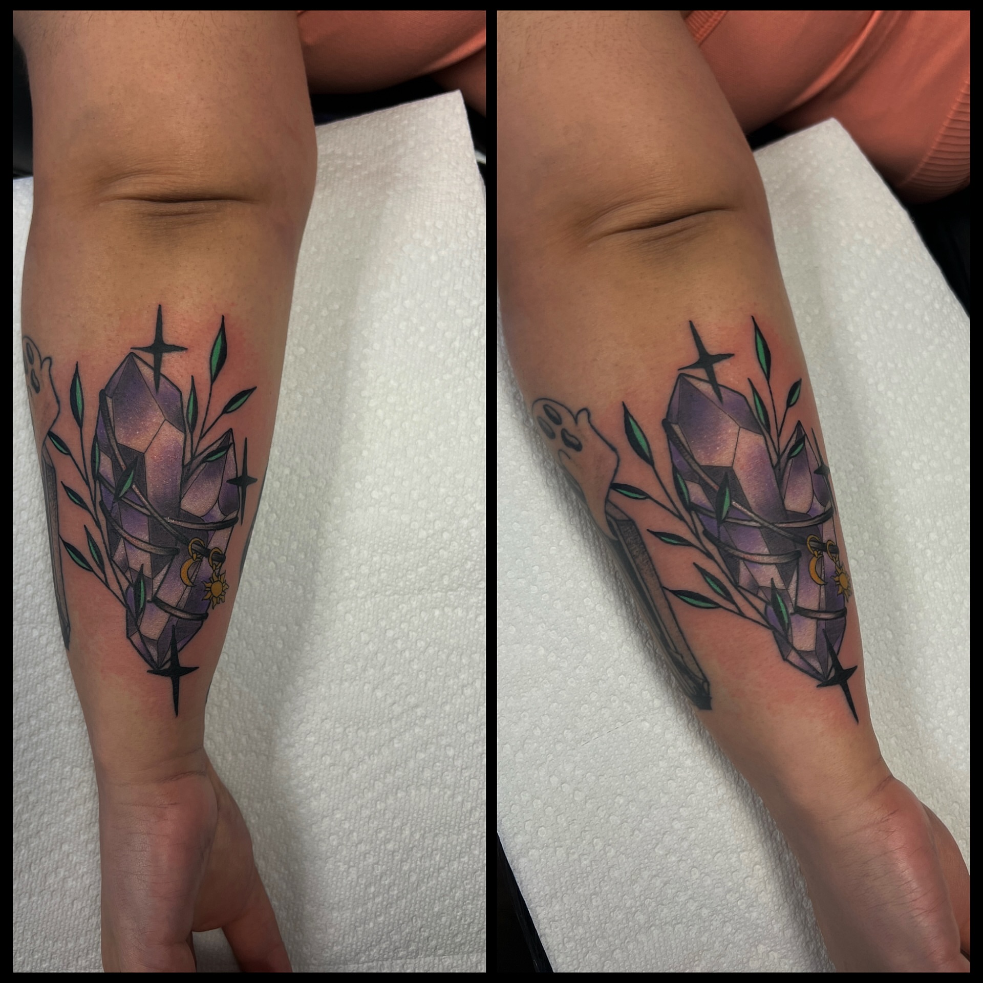Tattoo by @brittanygoff_tattoos — geometric