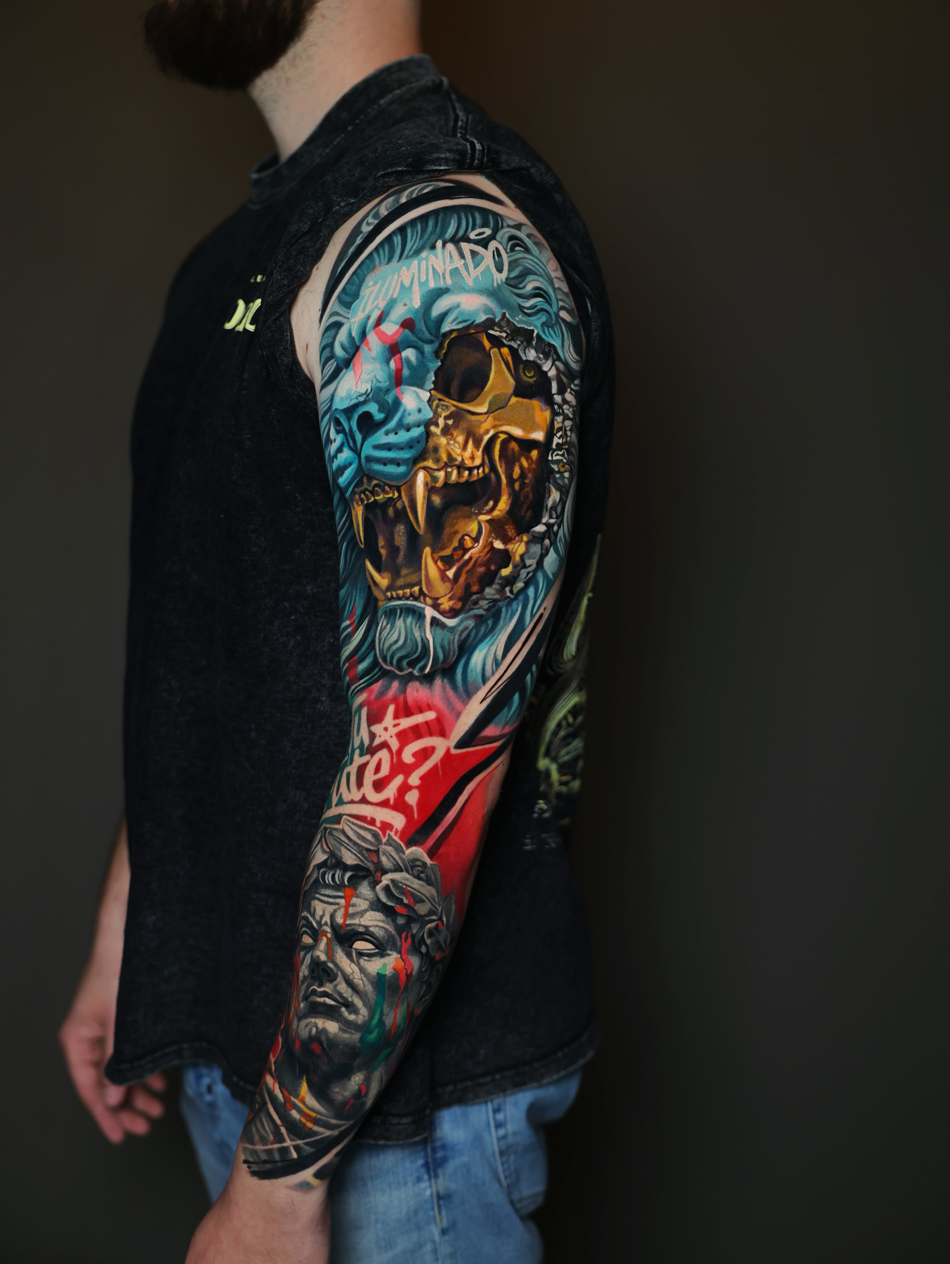 Tattoo by @josepulidotattoo — realism, dark_realism