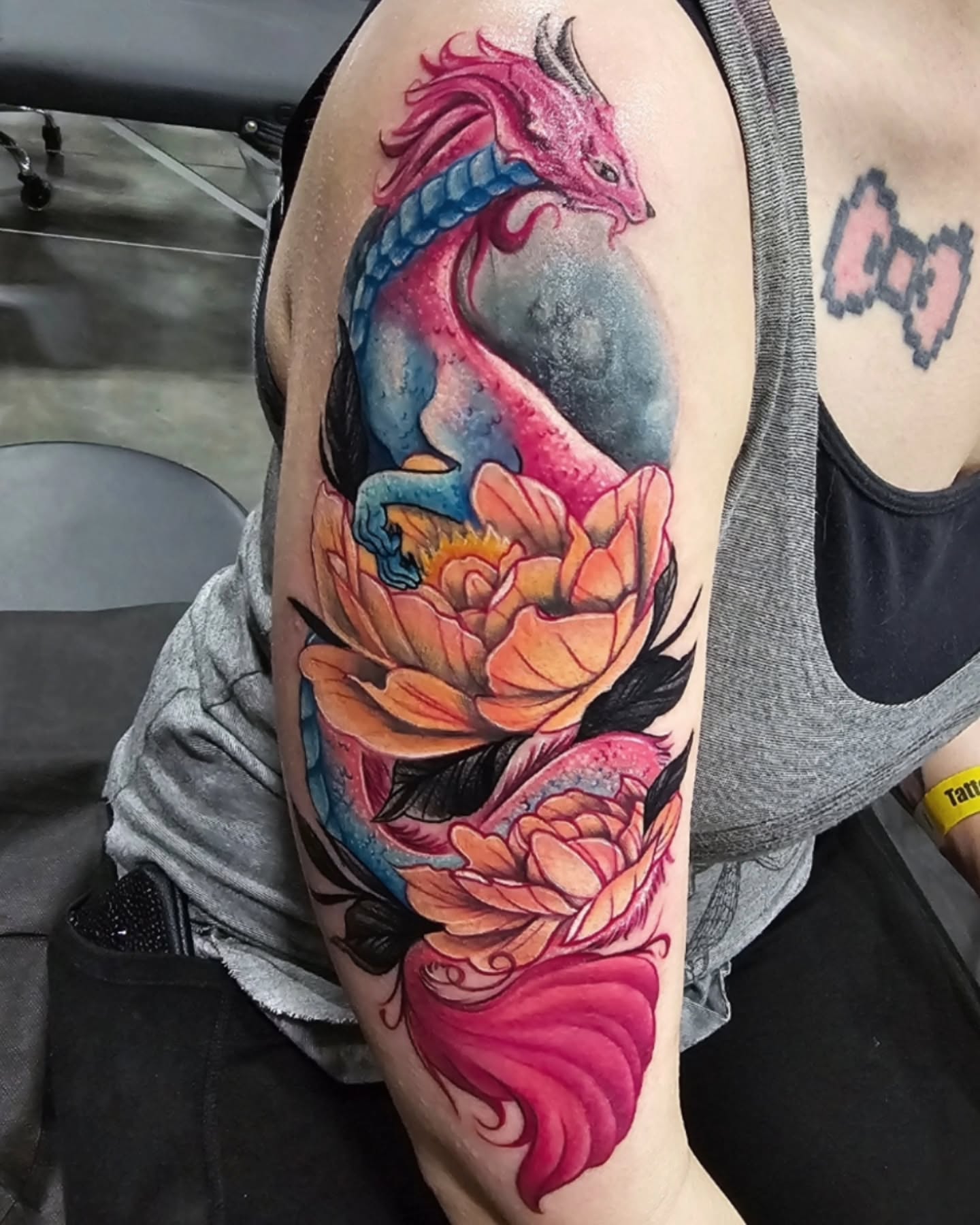 Tattoo by @cre8tionsink — new_school, realism