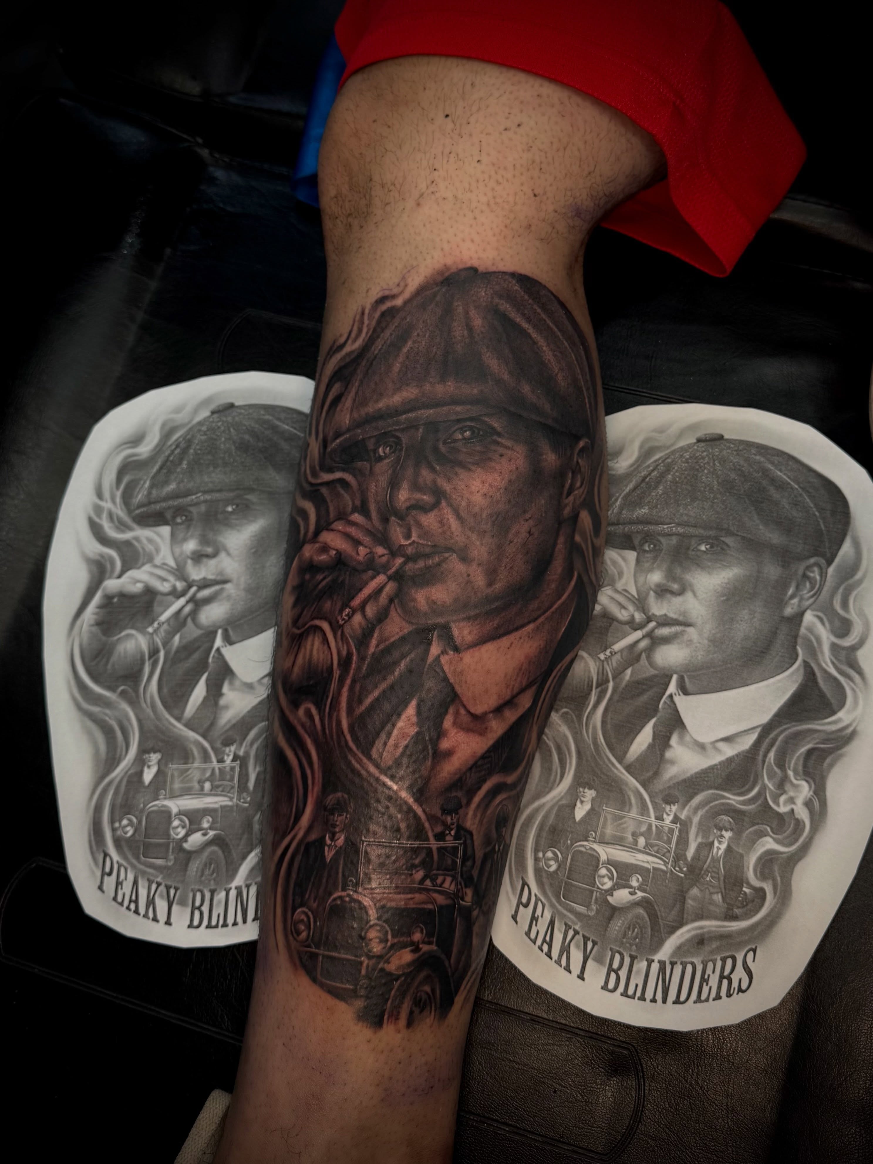 Tattoo by @chaparroinks — realism, black_and_grey