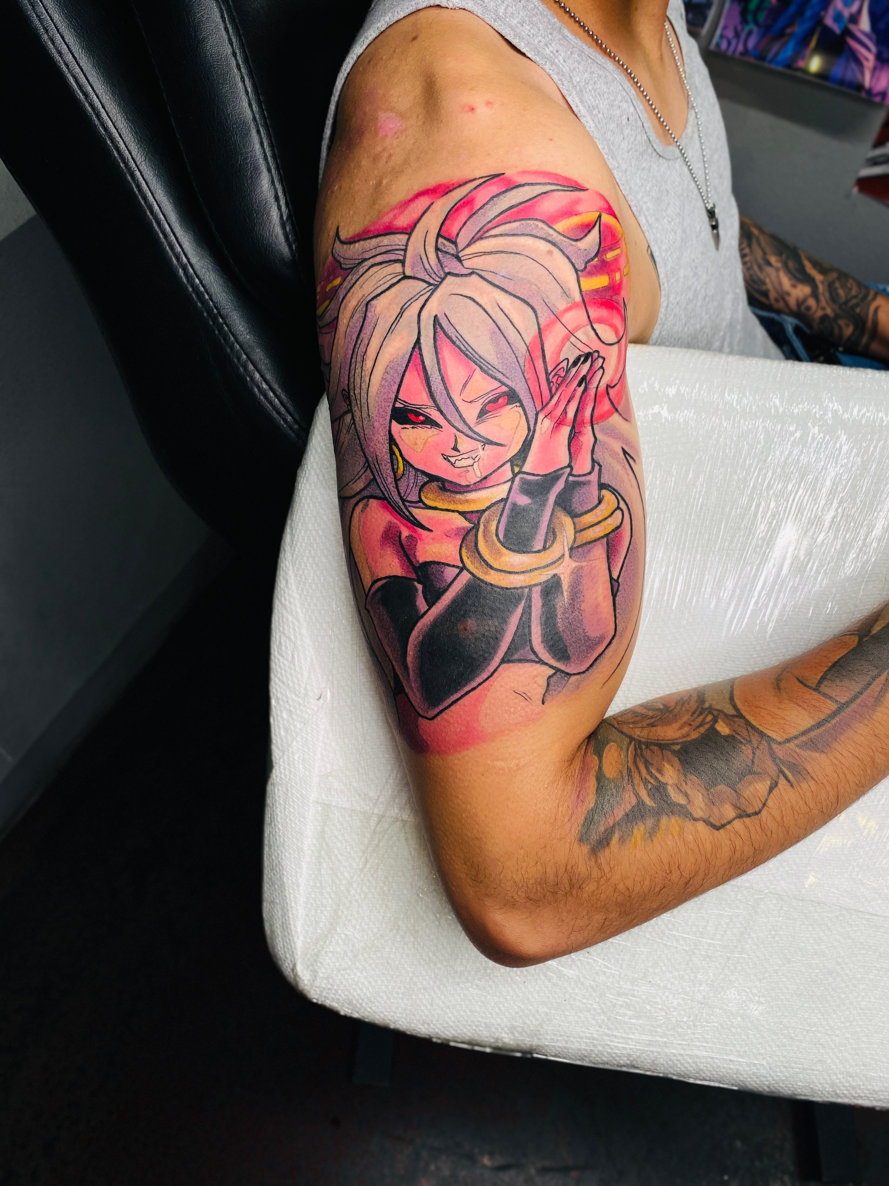 Tattoo by @ryokoink — anime