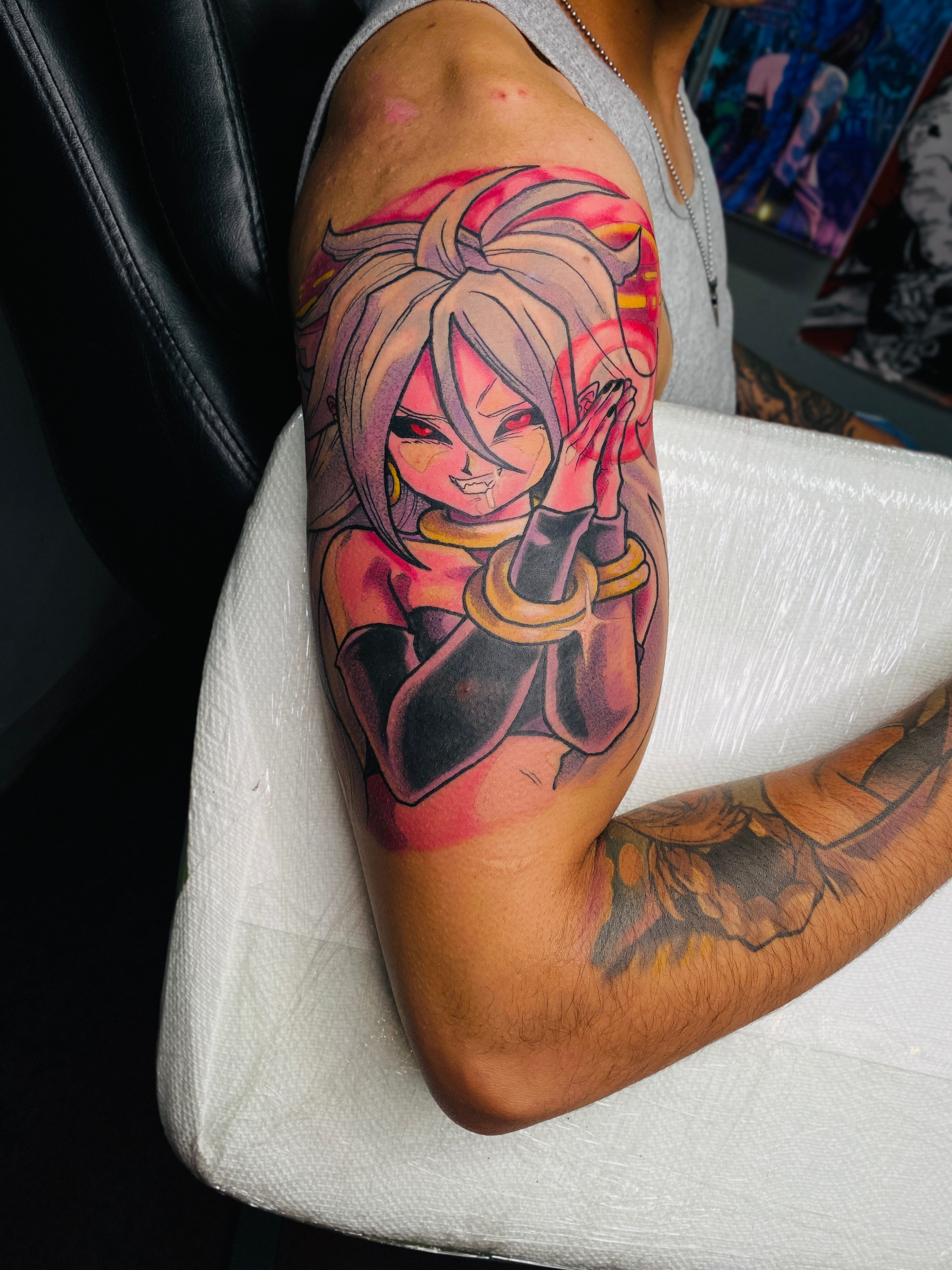 Tattoo by @ryokoink — anime