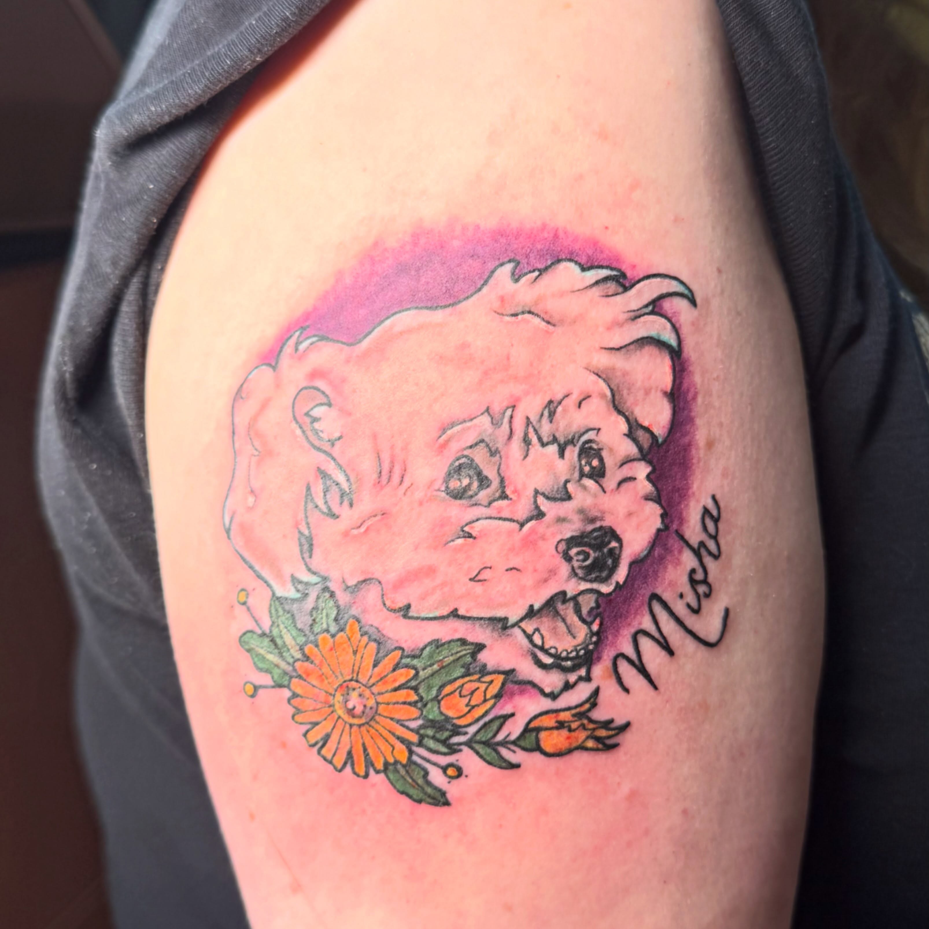 Tattoo by @svk.tattoos β watercolor