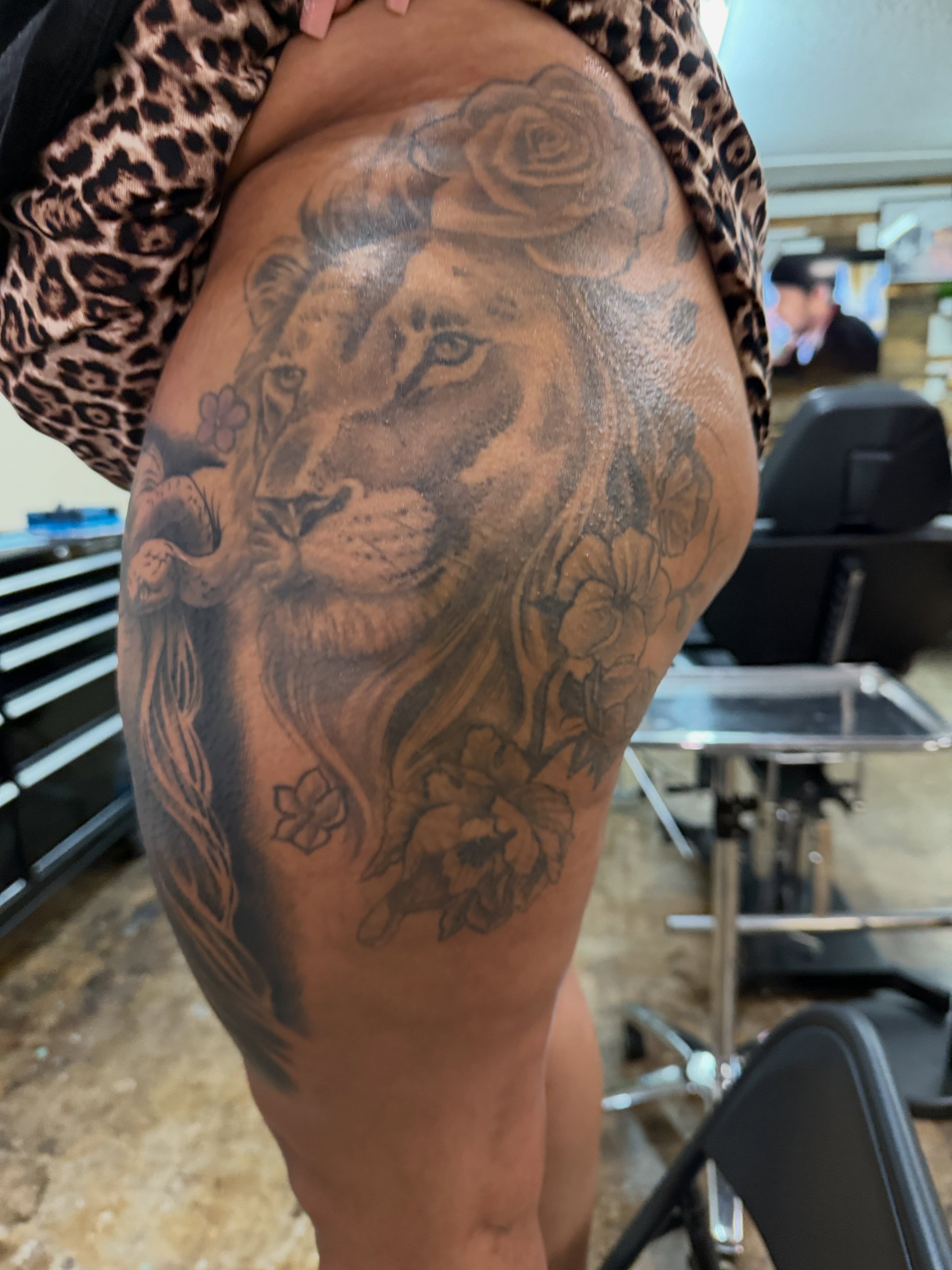 Tattoo by @getink_byjerry — black_and_grey, realism