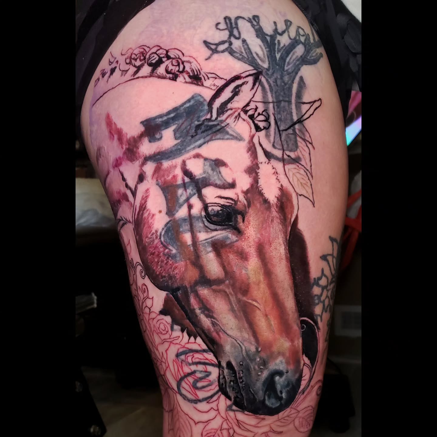 Tattoo by @bruceriehlart — realism, dark_realism