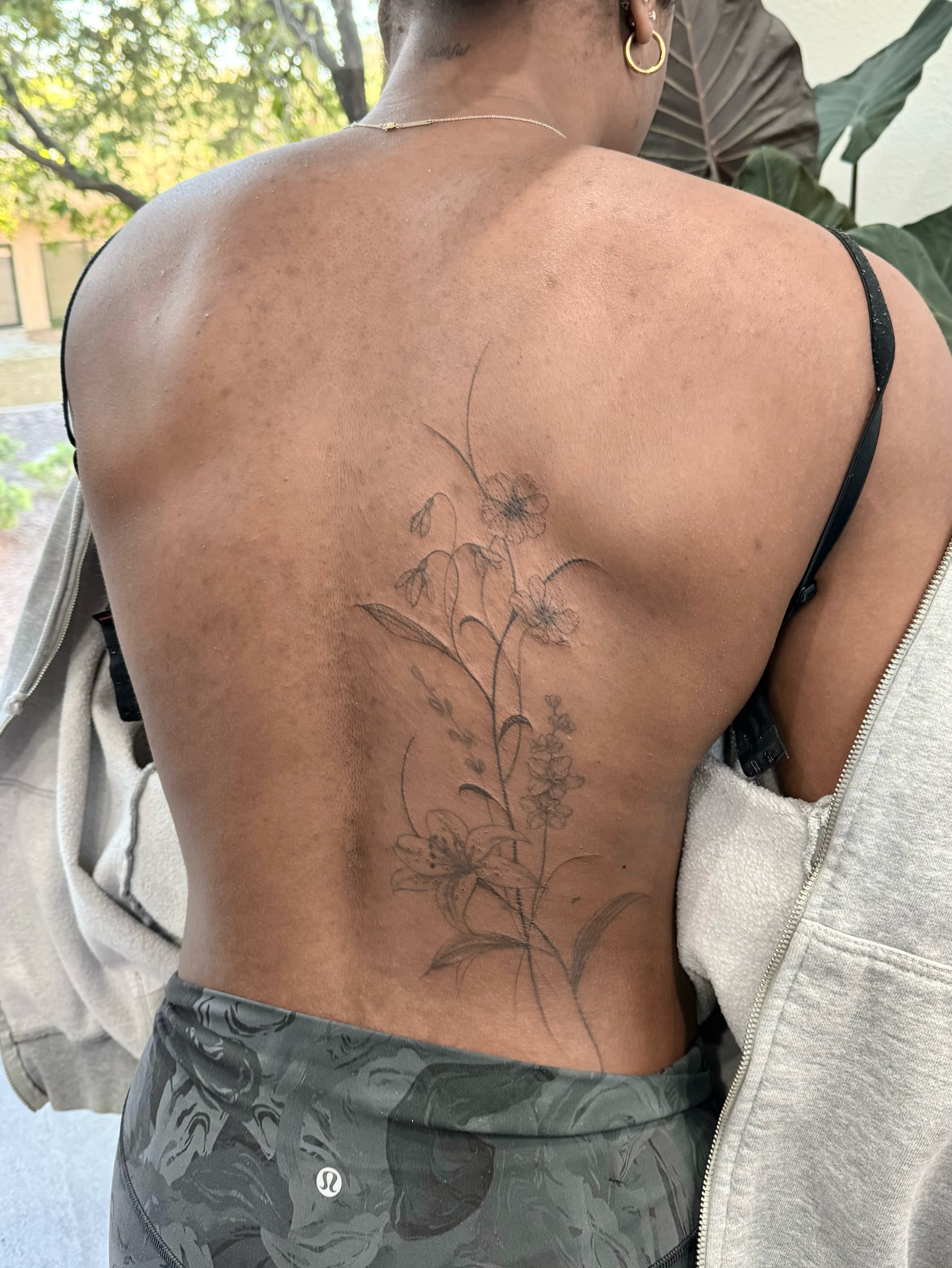 Tattoo by @pomaikai.artistry — black_and_grey