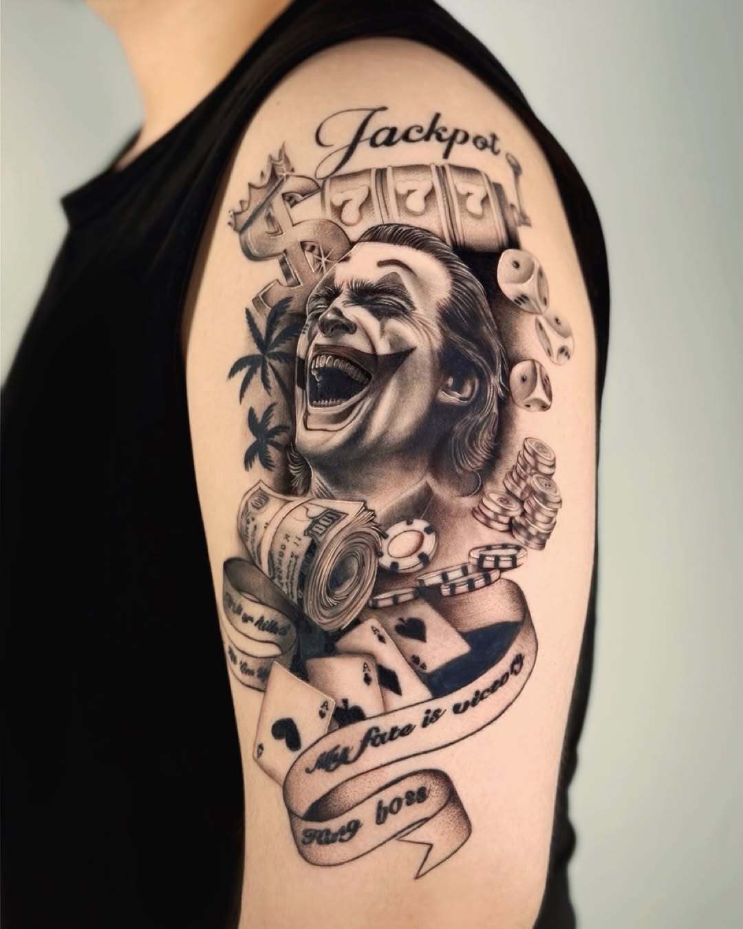 Tattoo by @blanc_inks — black_and_grey