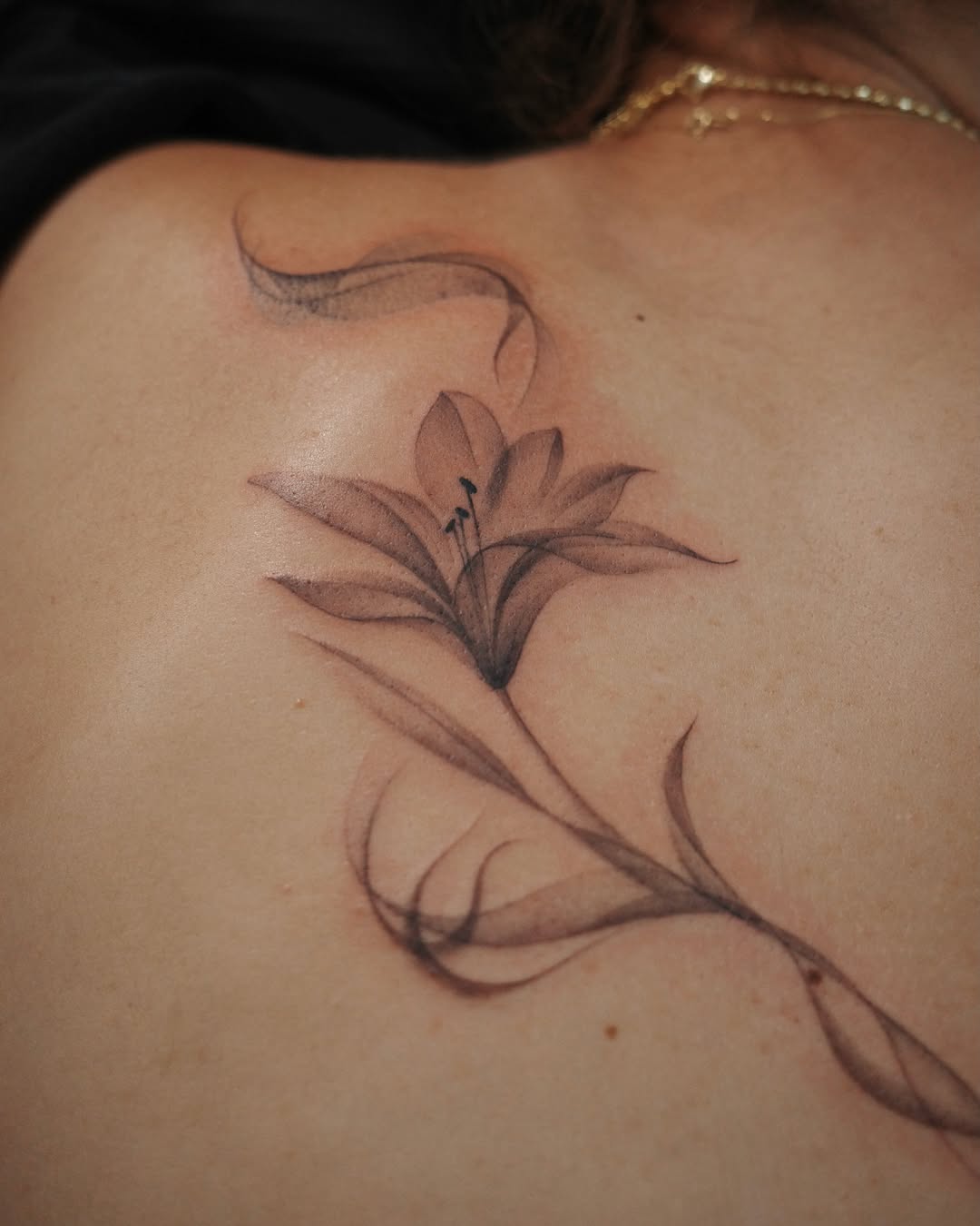 Tattoo by @blackpear_ink — black_and_grey