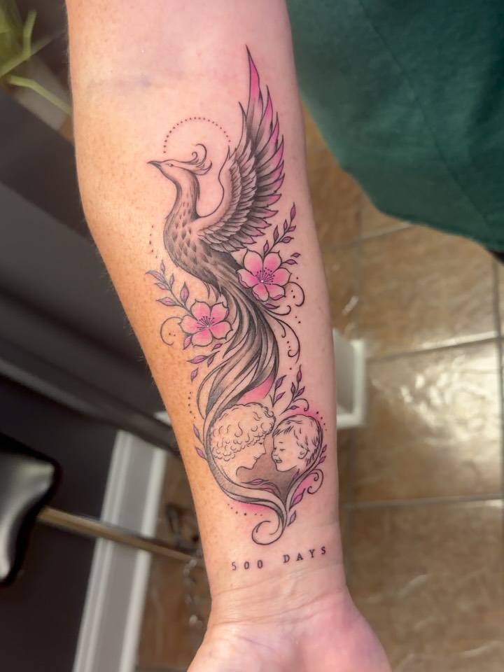 Tattoo by @villionairetattoos — dotwork, realism