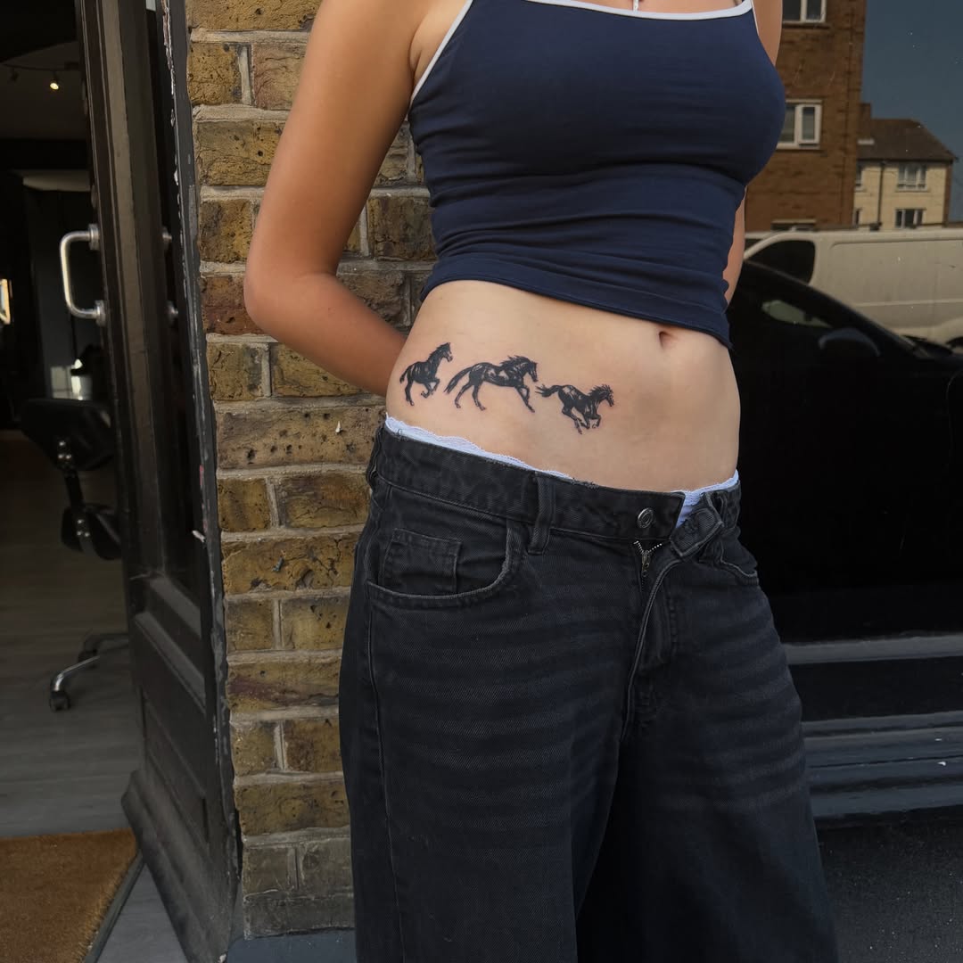 Tattoo by @vsgoblintatts — black_and_grey