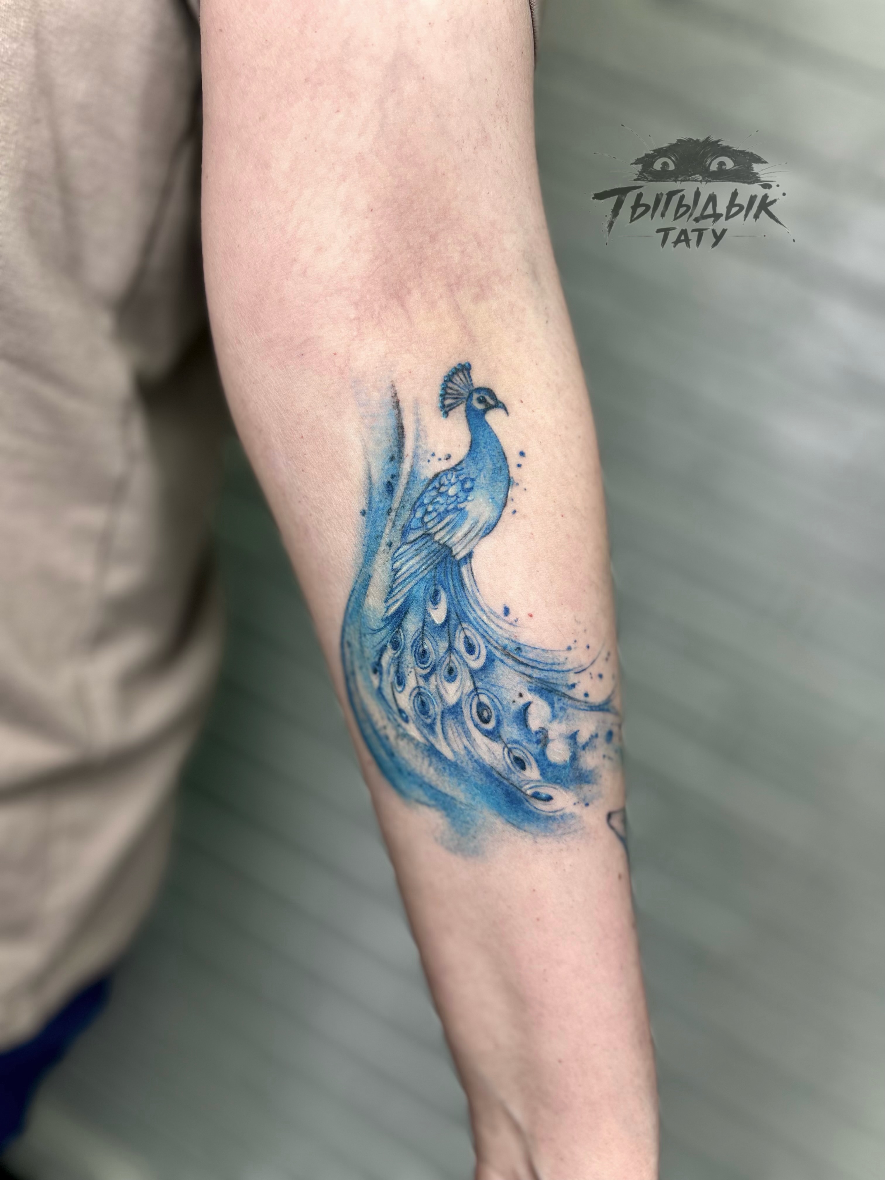 Tattoo by @tygydyk_tattoo — watercolor