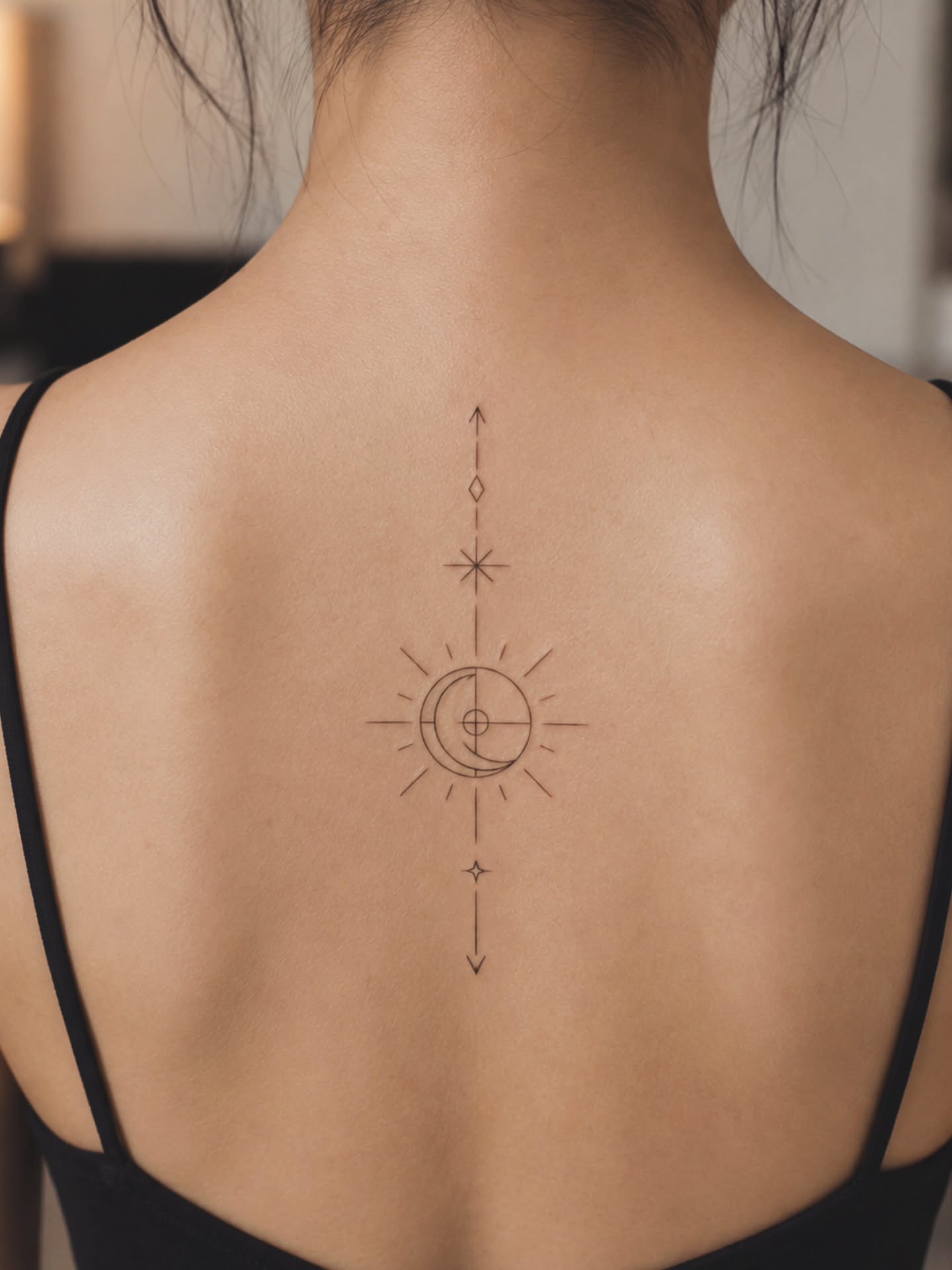Tattoo by @tattooist.craneveil — geometric