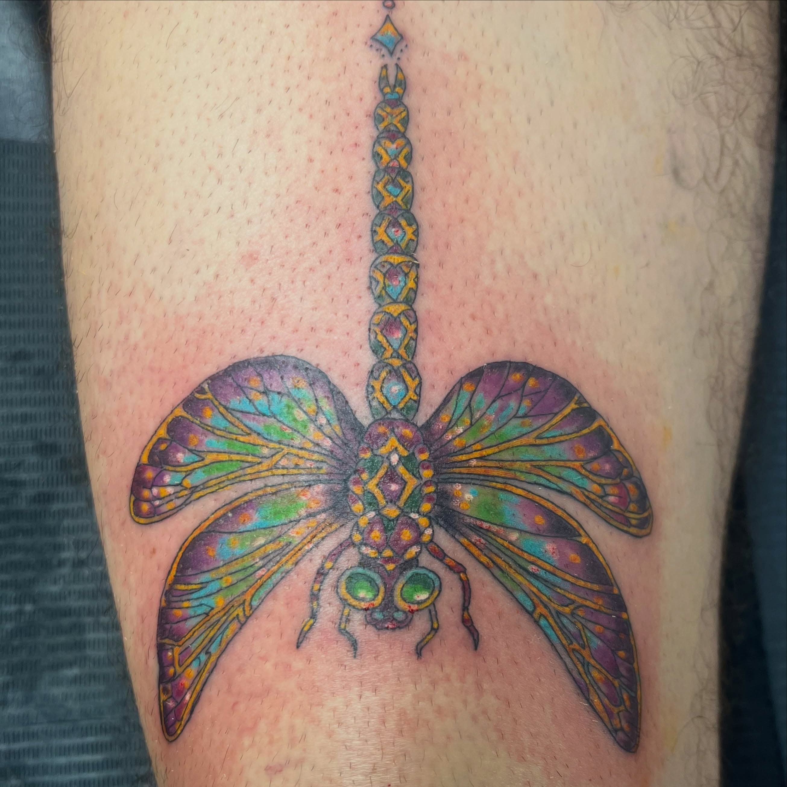 Tattoo by @natalies_tatties — geometric, illustrative