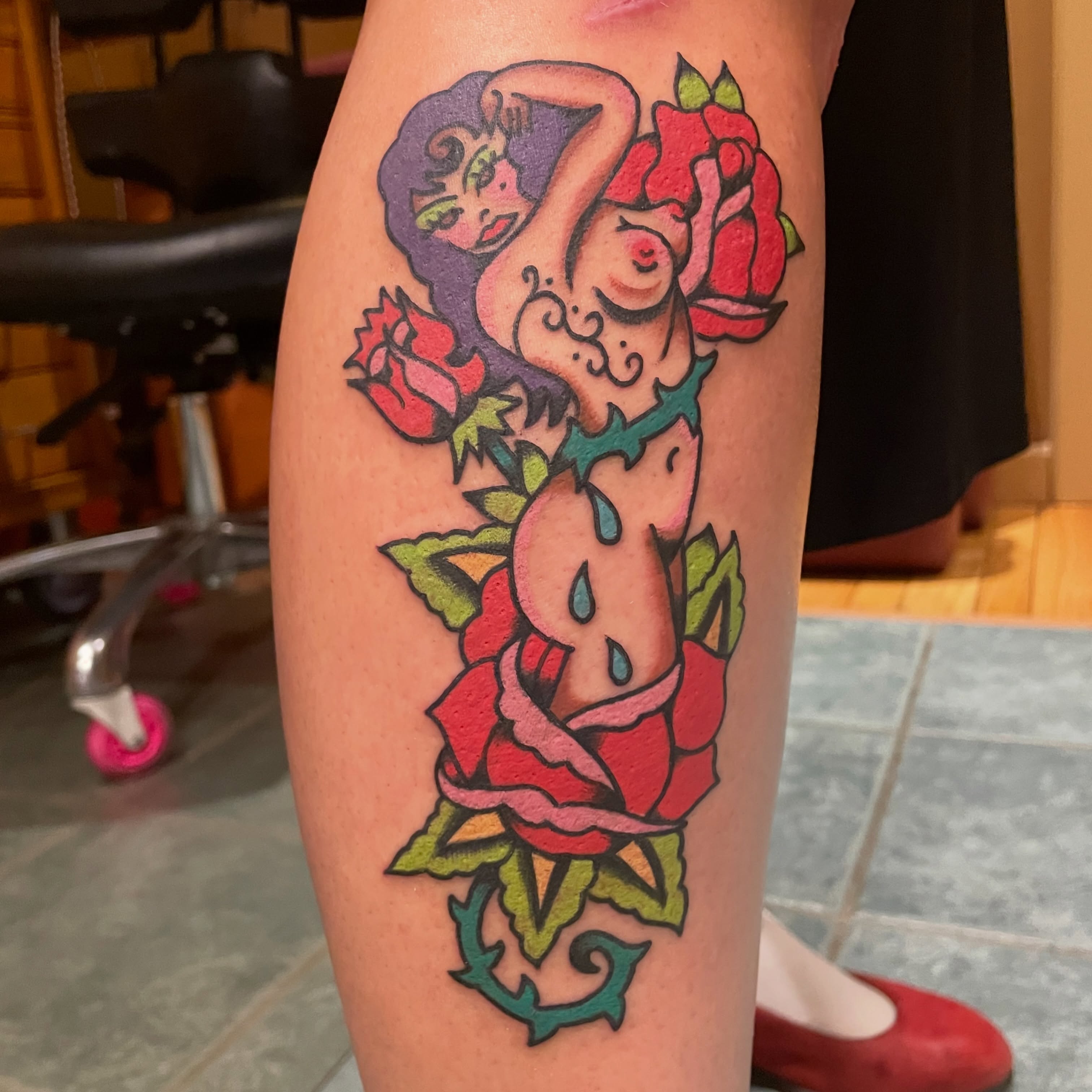 Tattoo by @love4evertatt2 — american_traditional
