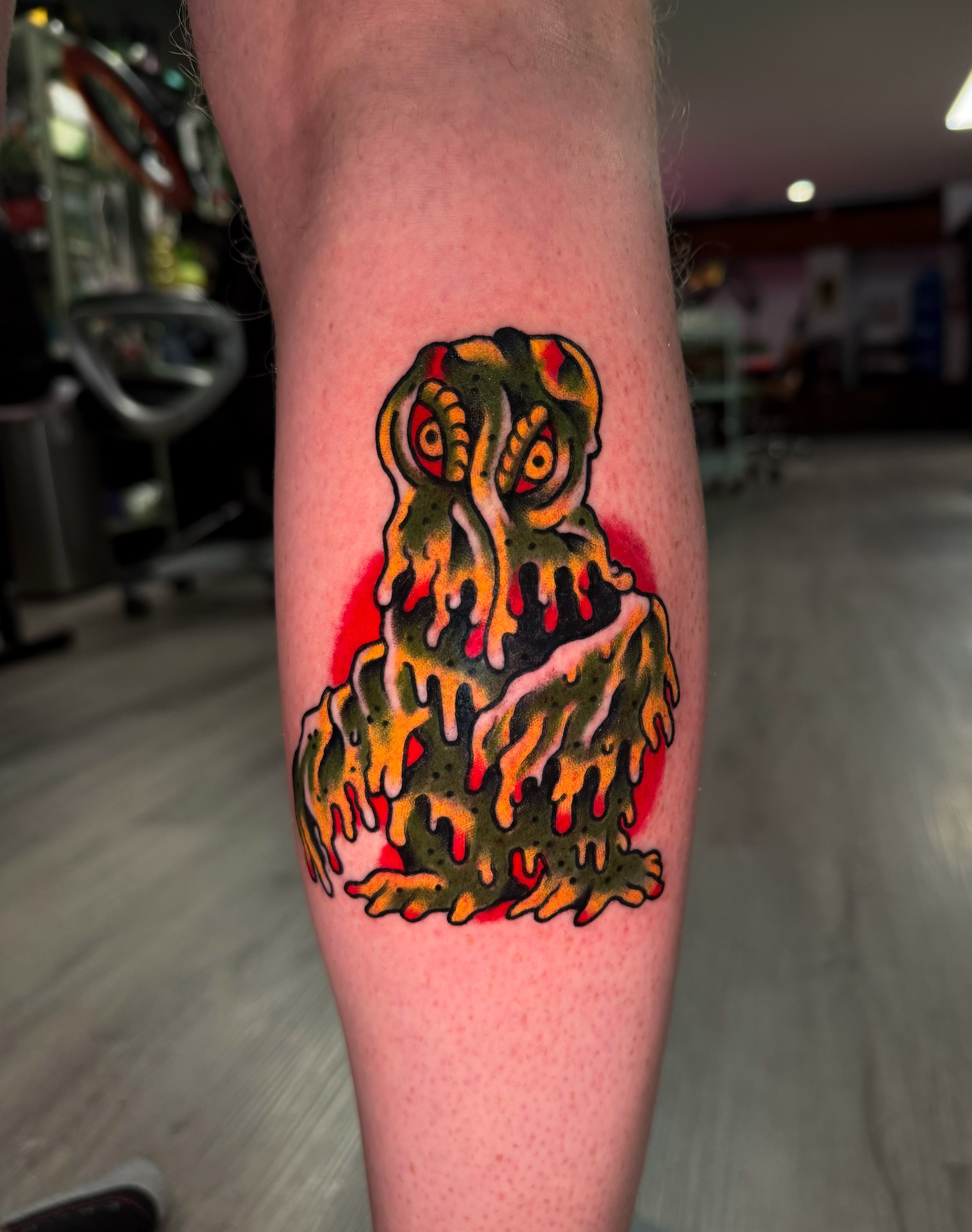 Tattoo by @mindinchainstattoos — dotwork