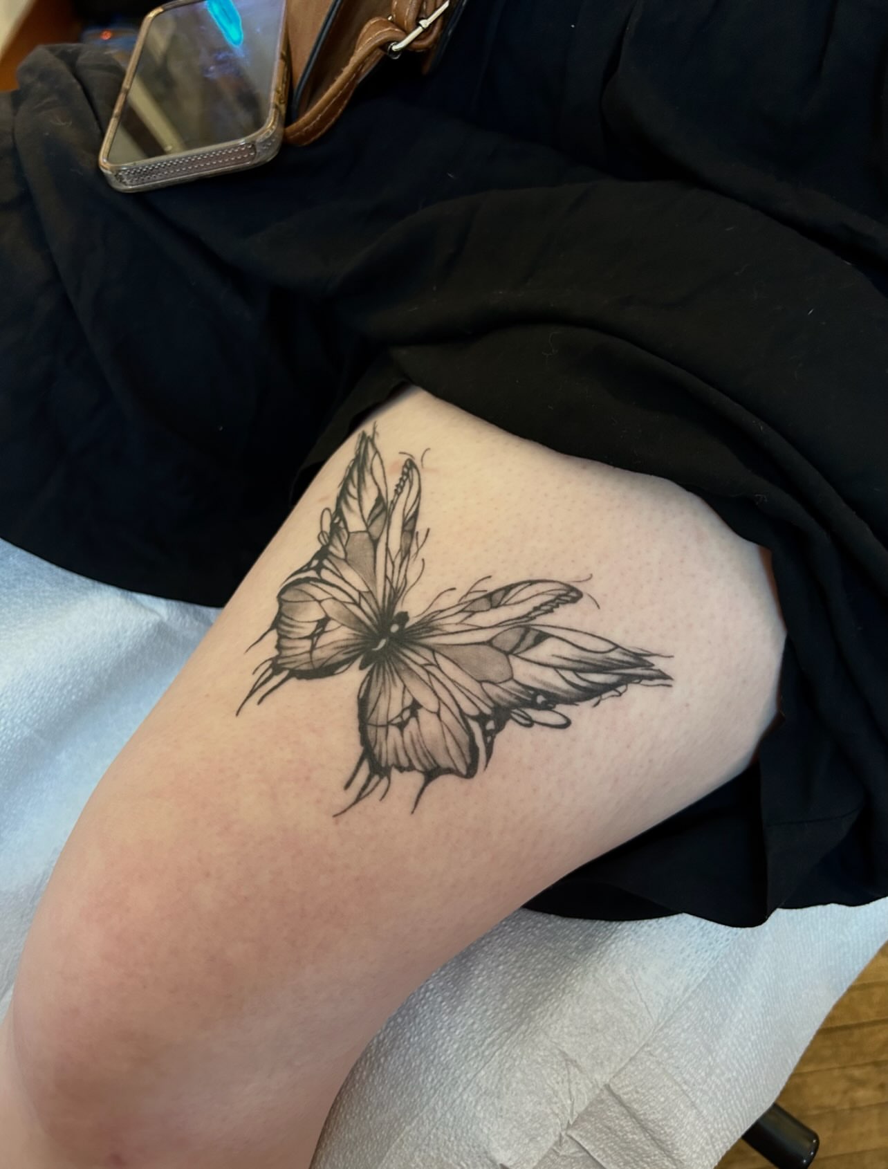 Tattoo by @khloztatz — black_and_grey