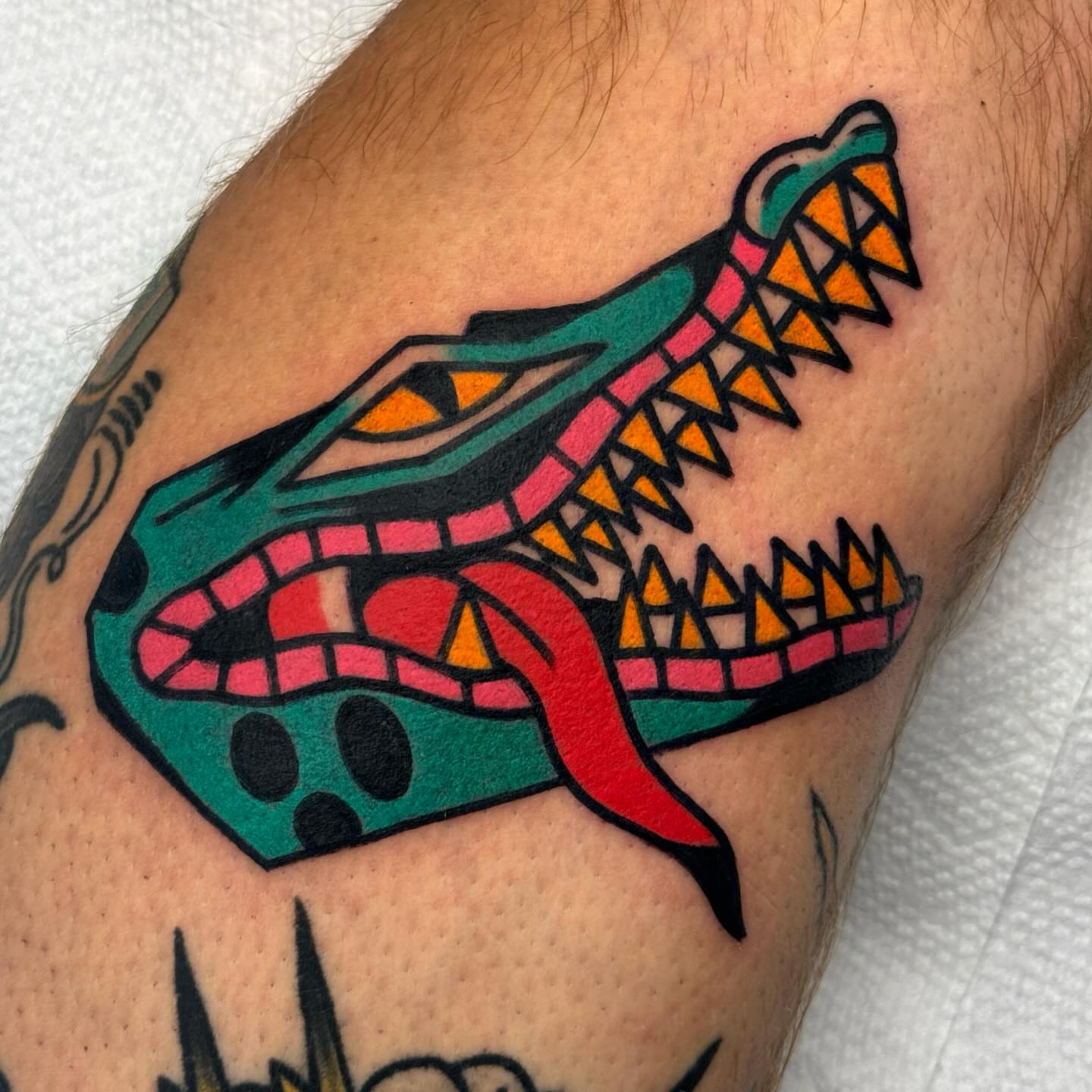 Tattoo by @jessbakertattoo — american_traditional