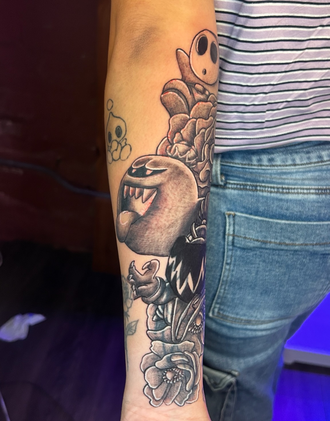 Tattoo by @alifaetattoos β black_and_grey