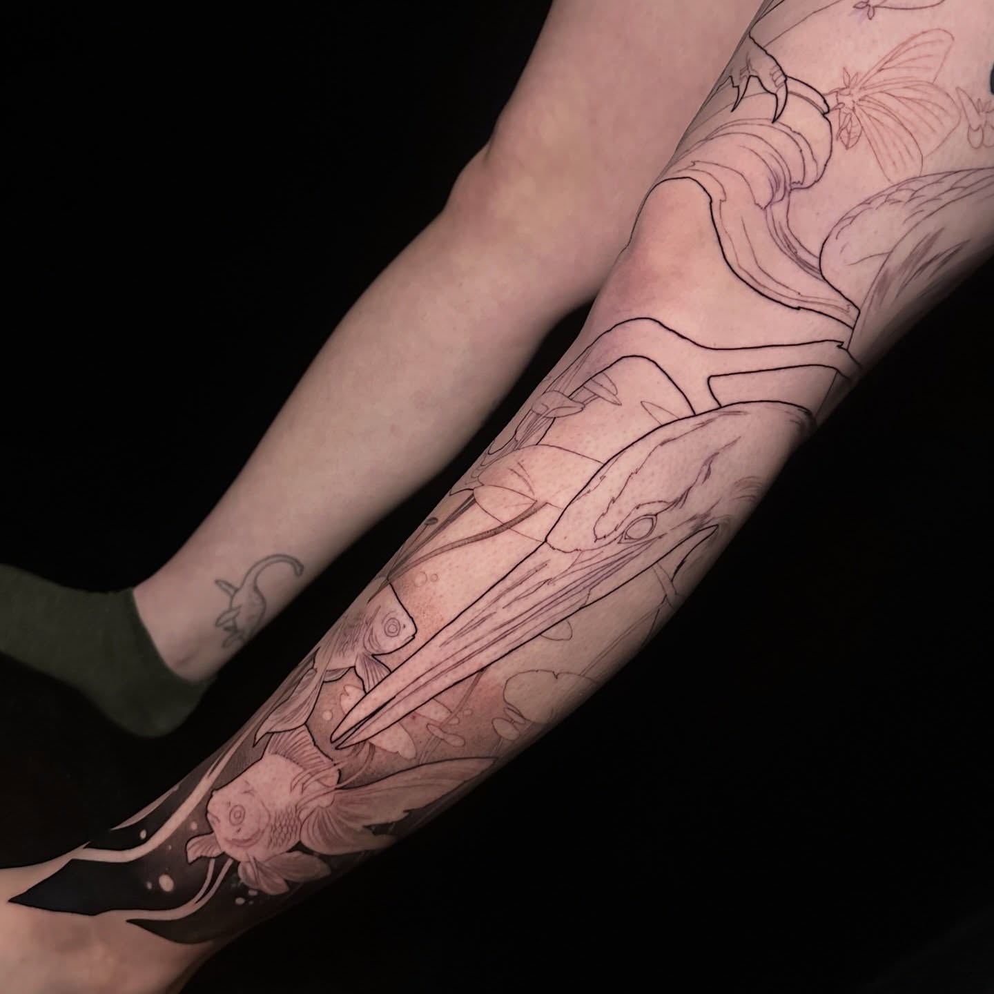 Tattoo by @tattoosandtealeaves — japanese_irezumi