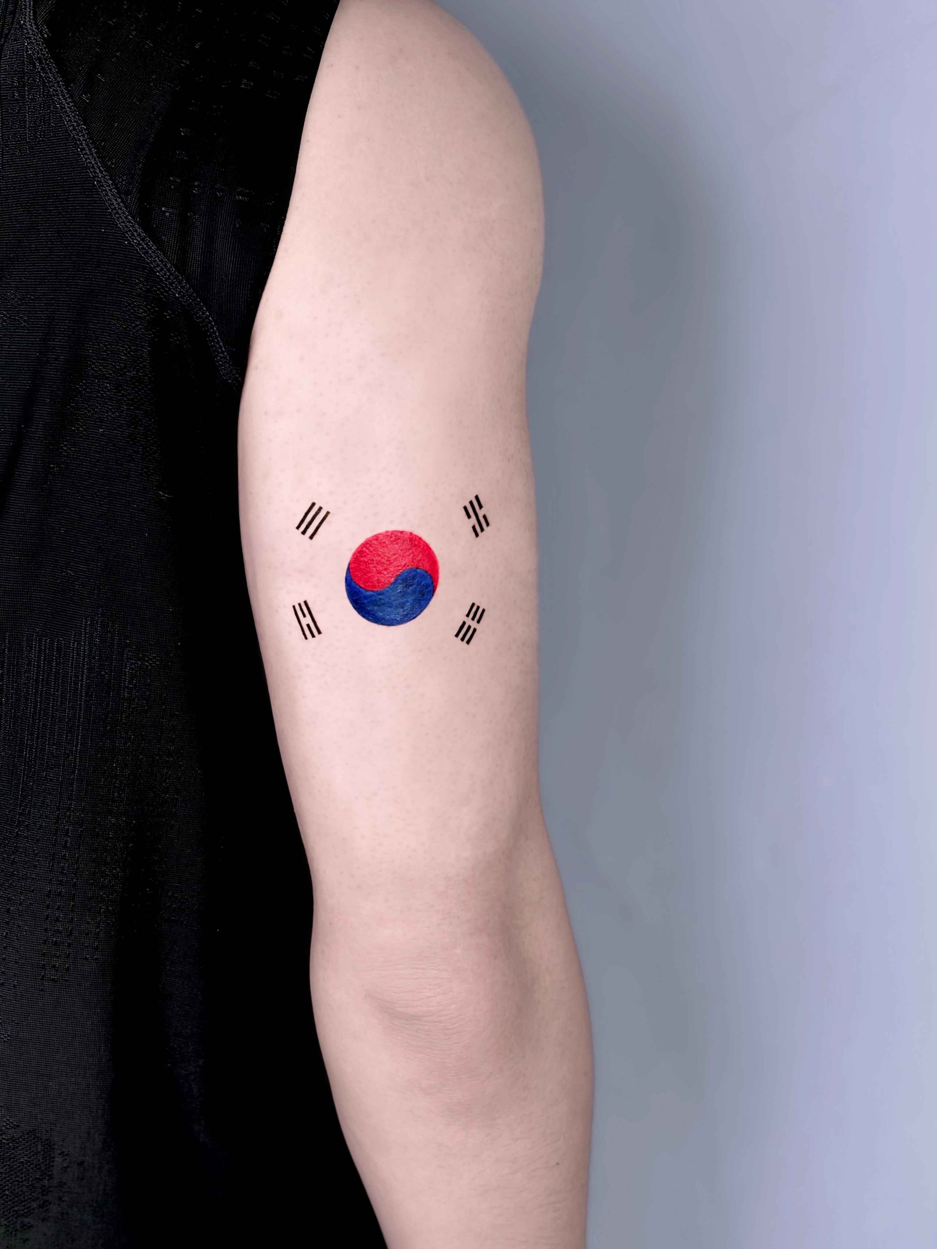 Tattoo by @heuk.me_tattoo — geometric