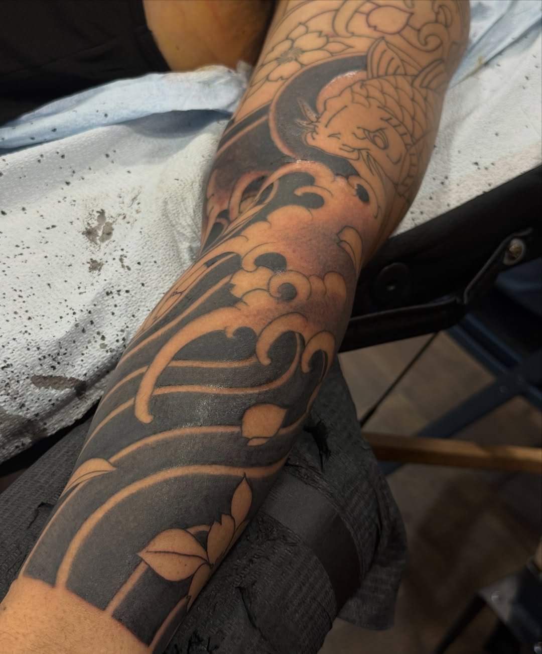 Tattoo by @nathanfitetattoos — japanese_irezumi