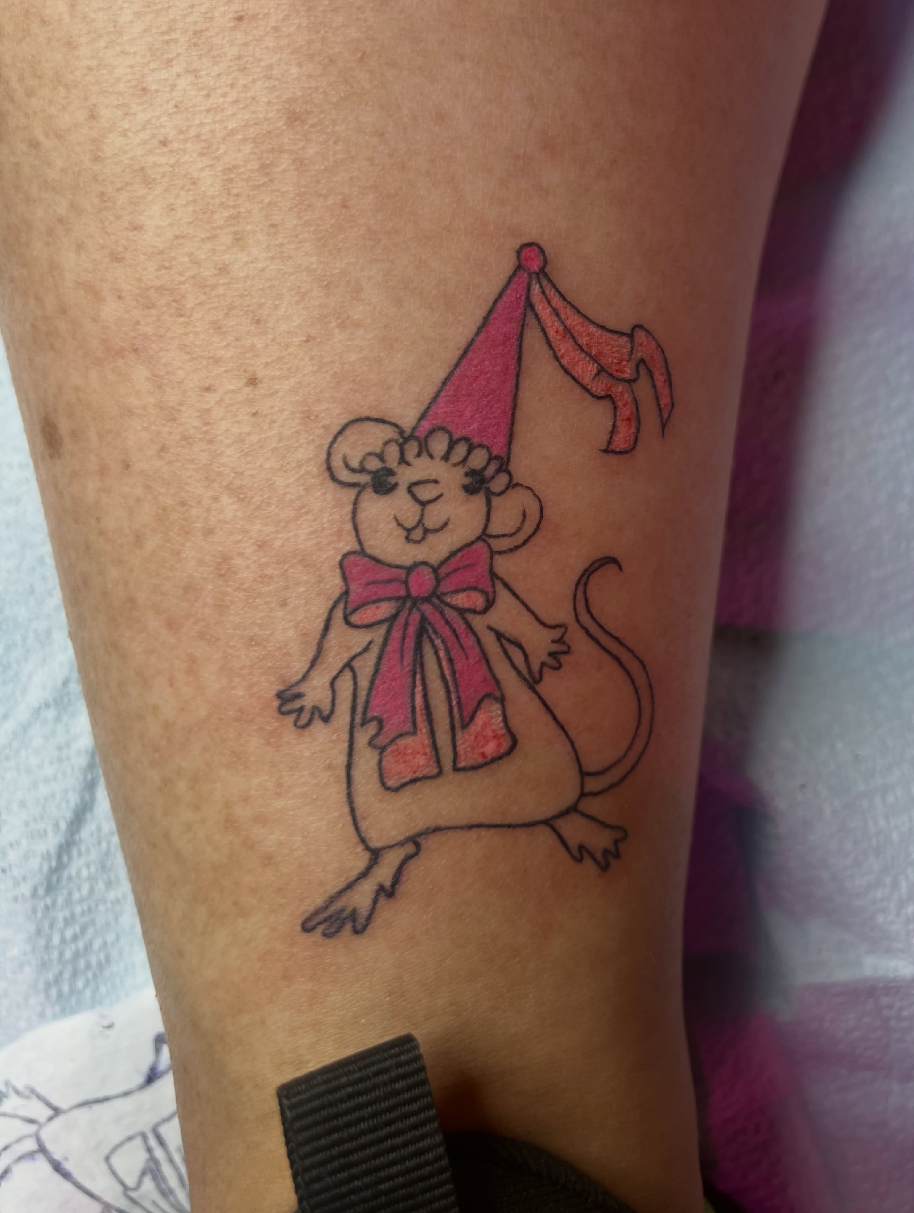 Tattoo by @purrsimmonkitten — illustrative