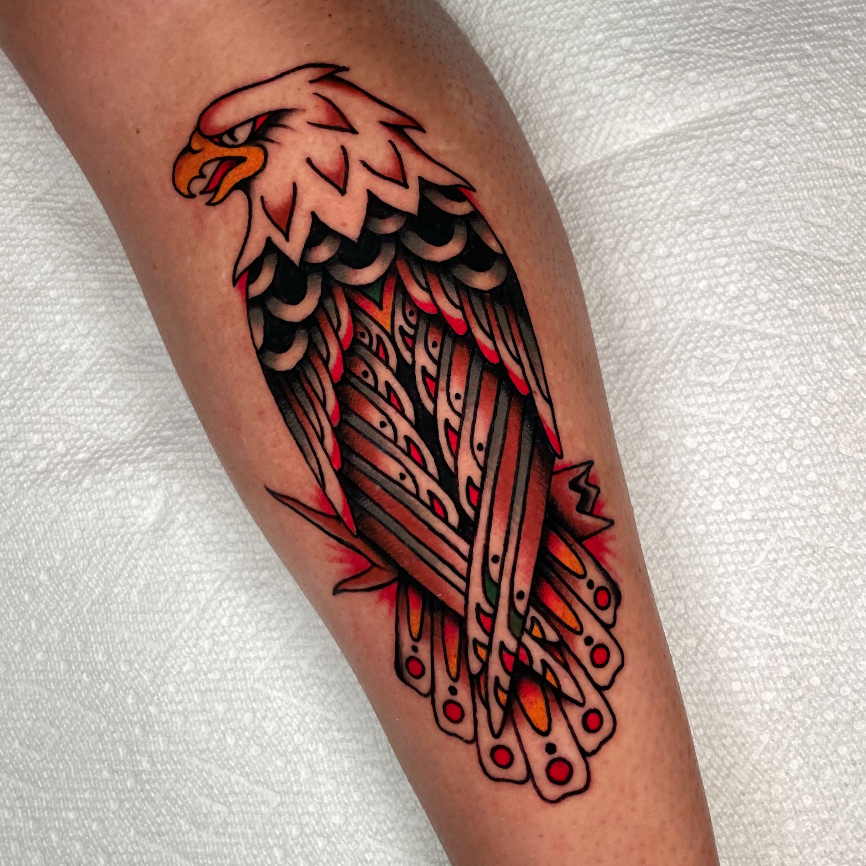 Tattoo by @dakotaharttattooart — american_traditional