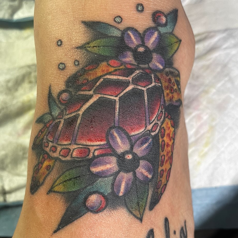 Tattoo by @alexbtatz — new_school, watercolor