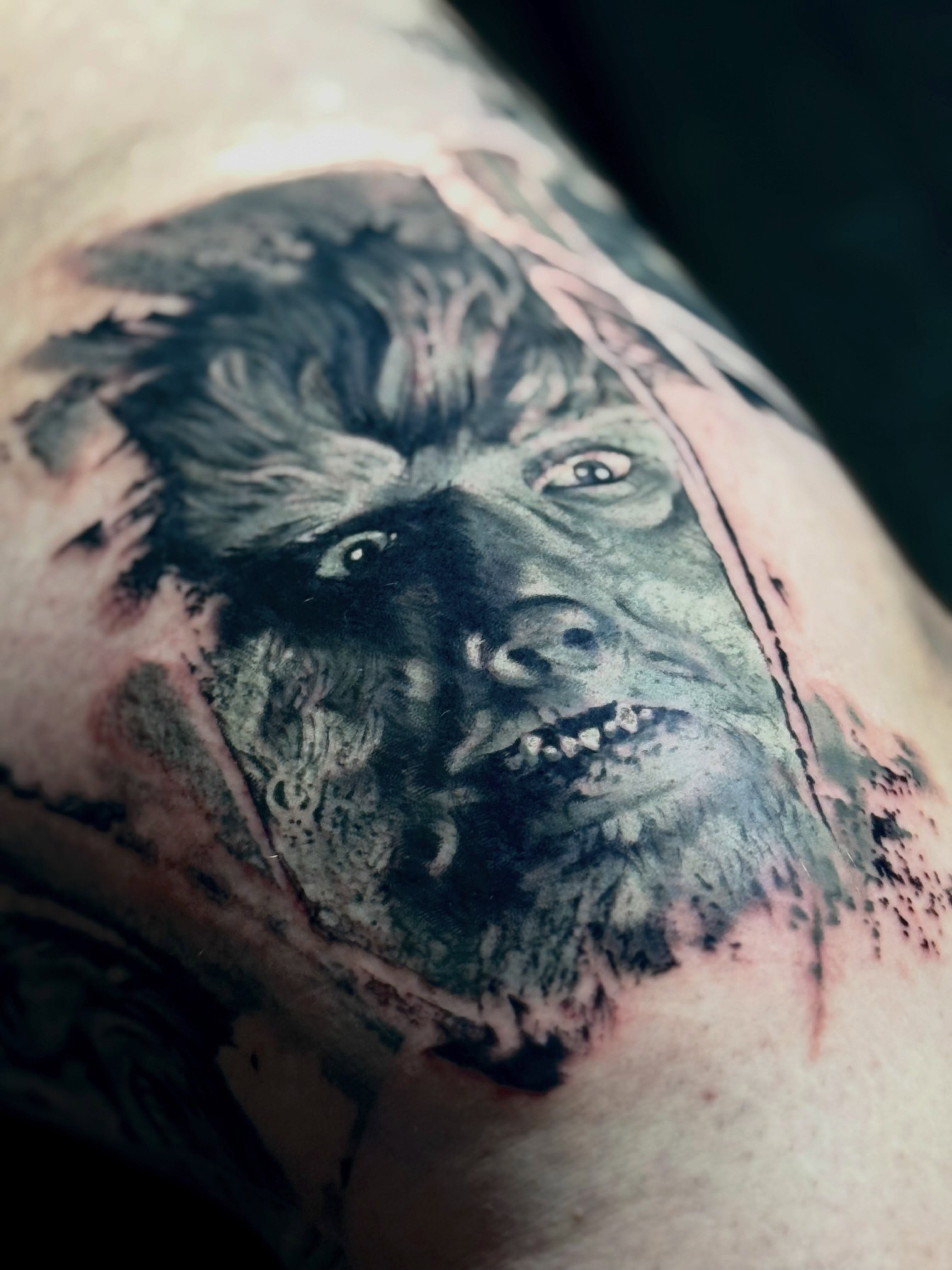 Tattoo by @tattoosbytravis — realism, dark_realism