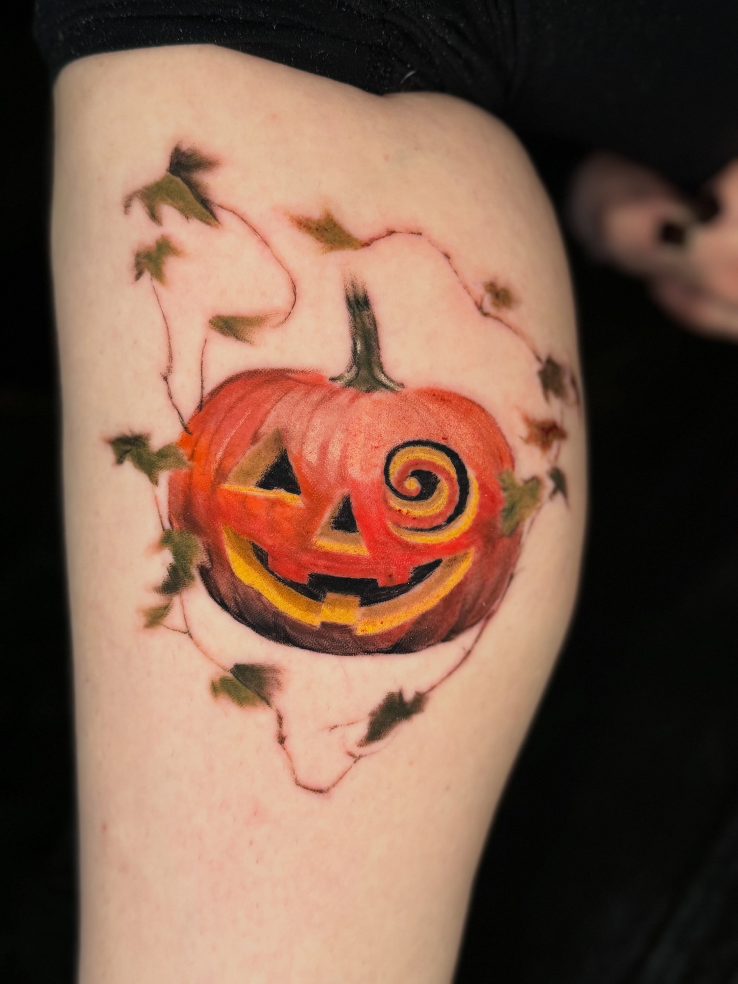 Tattoo by @tattoosbytravis — watercolor