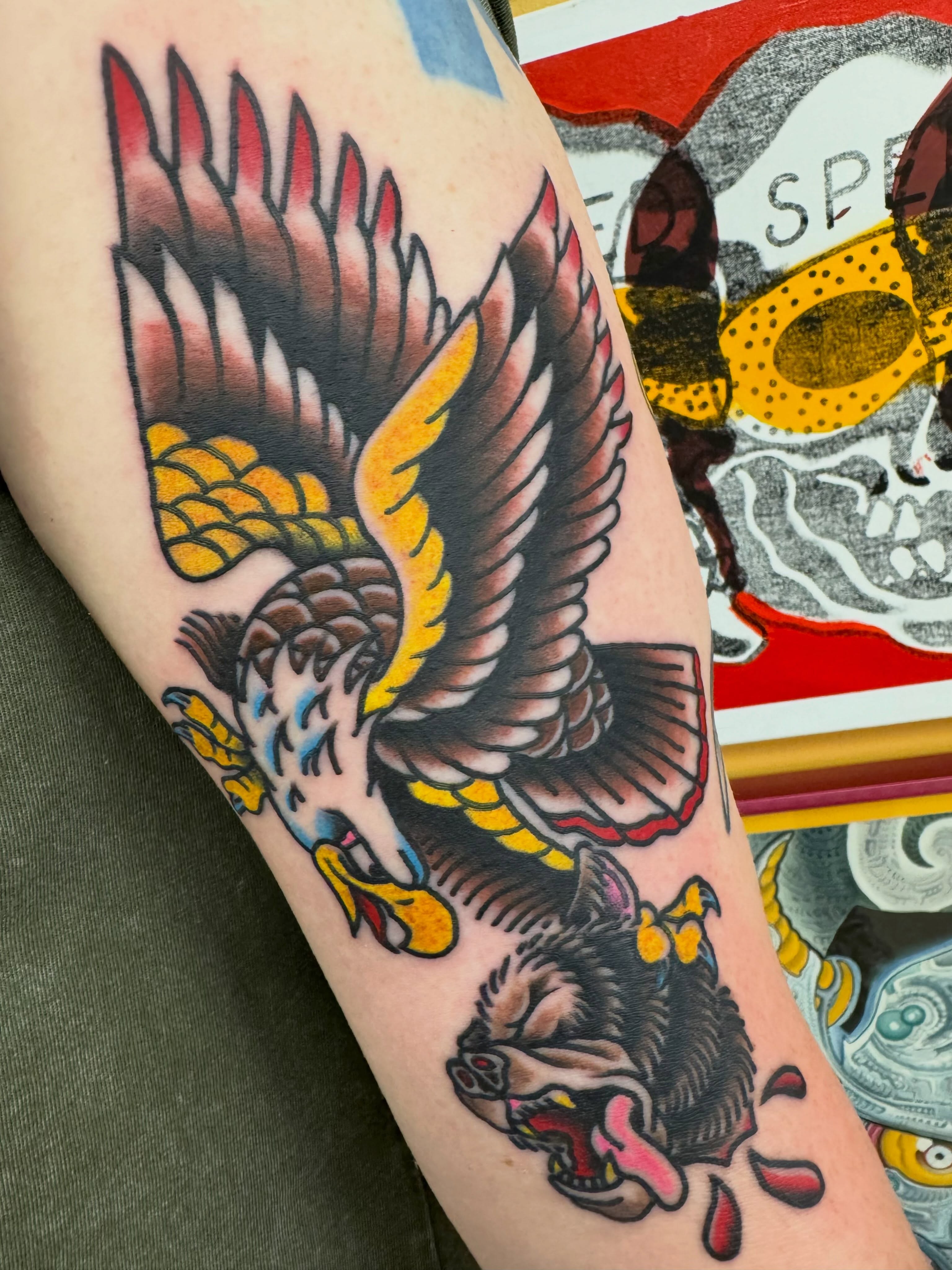 Tattoo by @fantasytattooco — american_traditional