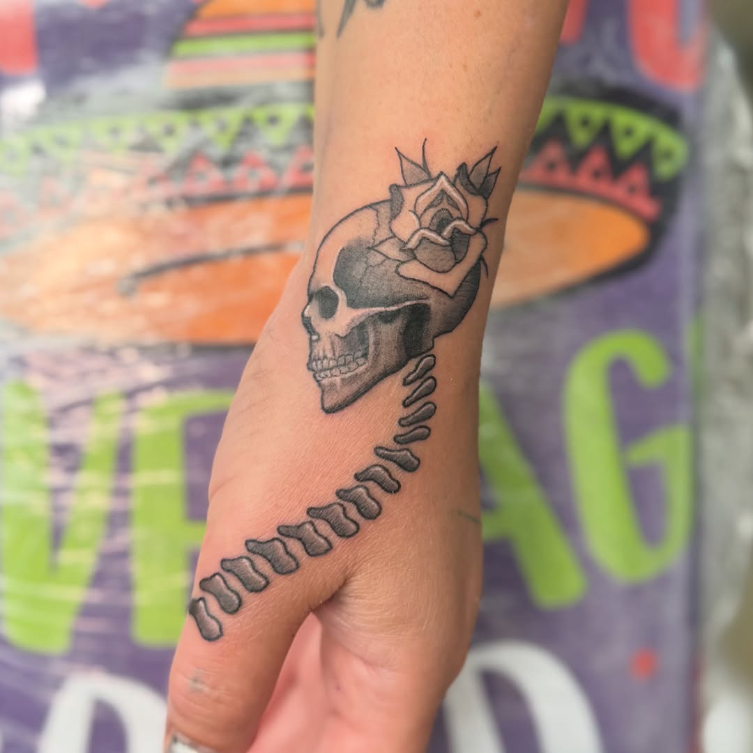 Tattoo by @tattoosbyjuju_ — black_and_grey