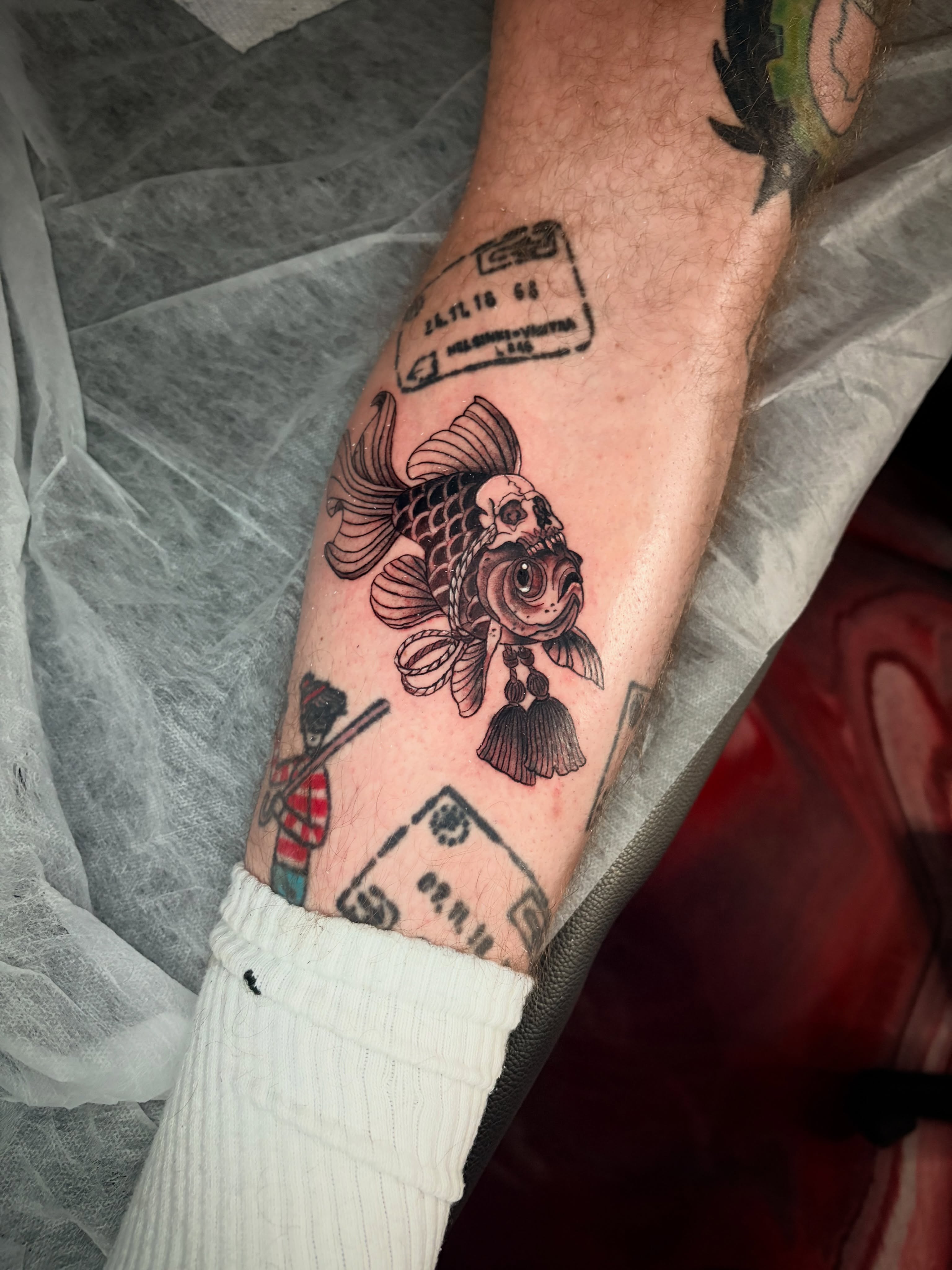 Tattoo by @inclusiveink_fran — american_traditional