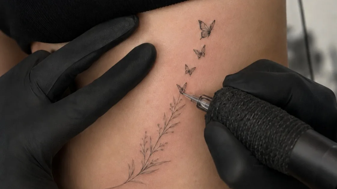 Tattoo by @ink_______aura — fine_line, black_and_grey