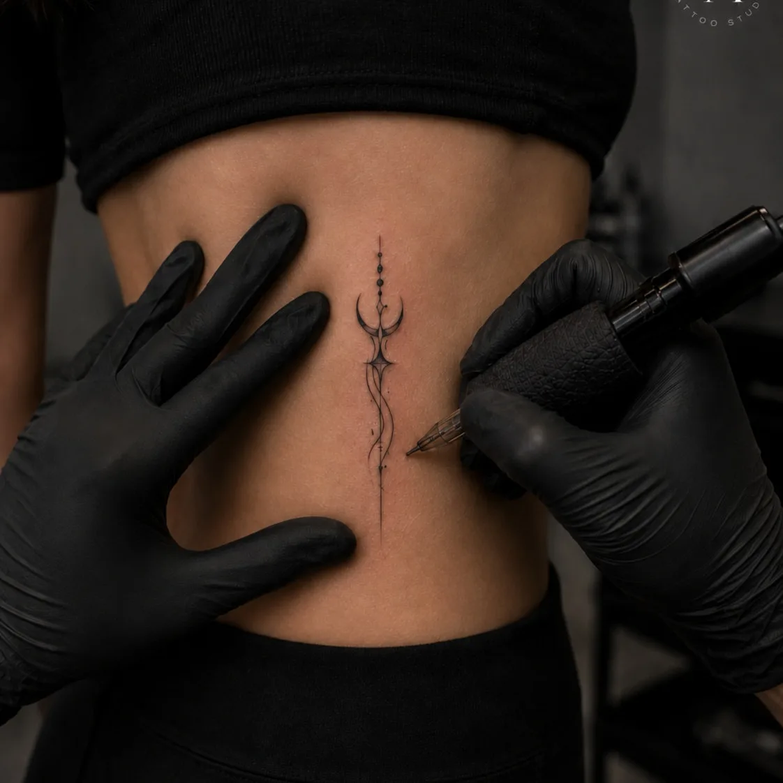 Tattoo by @ink_______aura — geometric