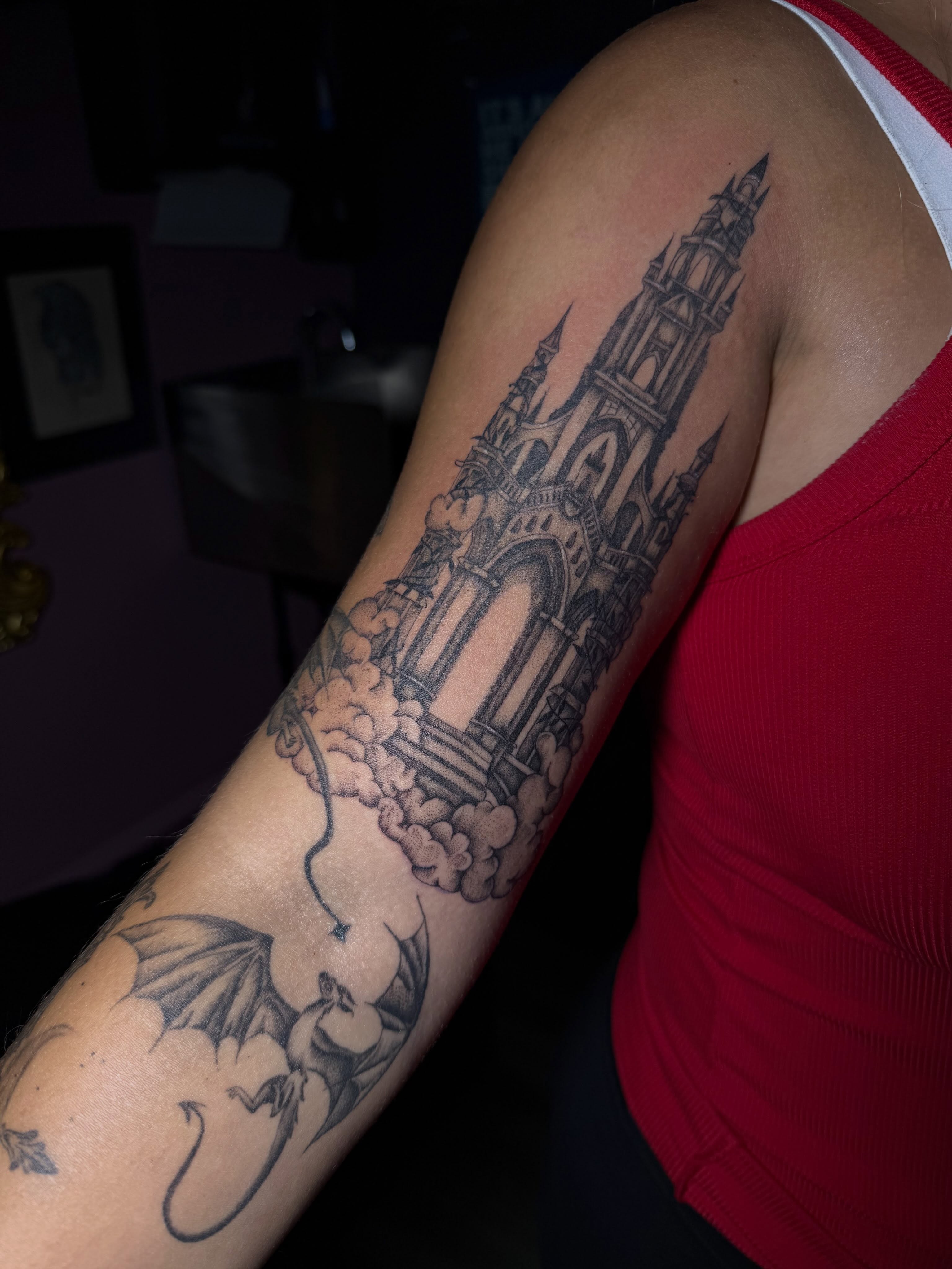 Tattoo by @akdoestattoos — black_and_grey, realism