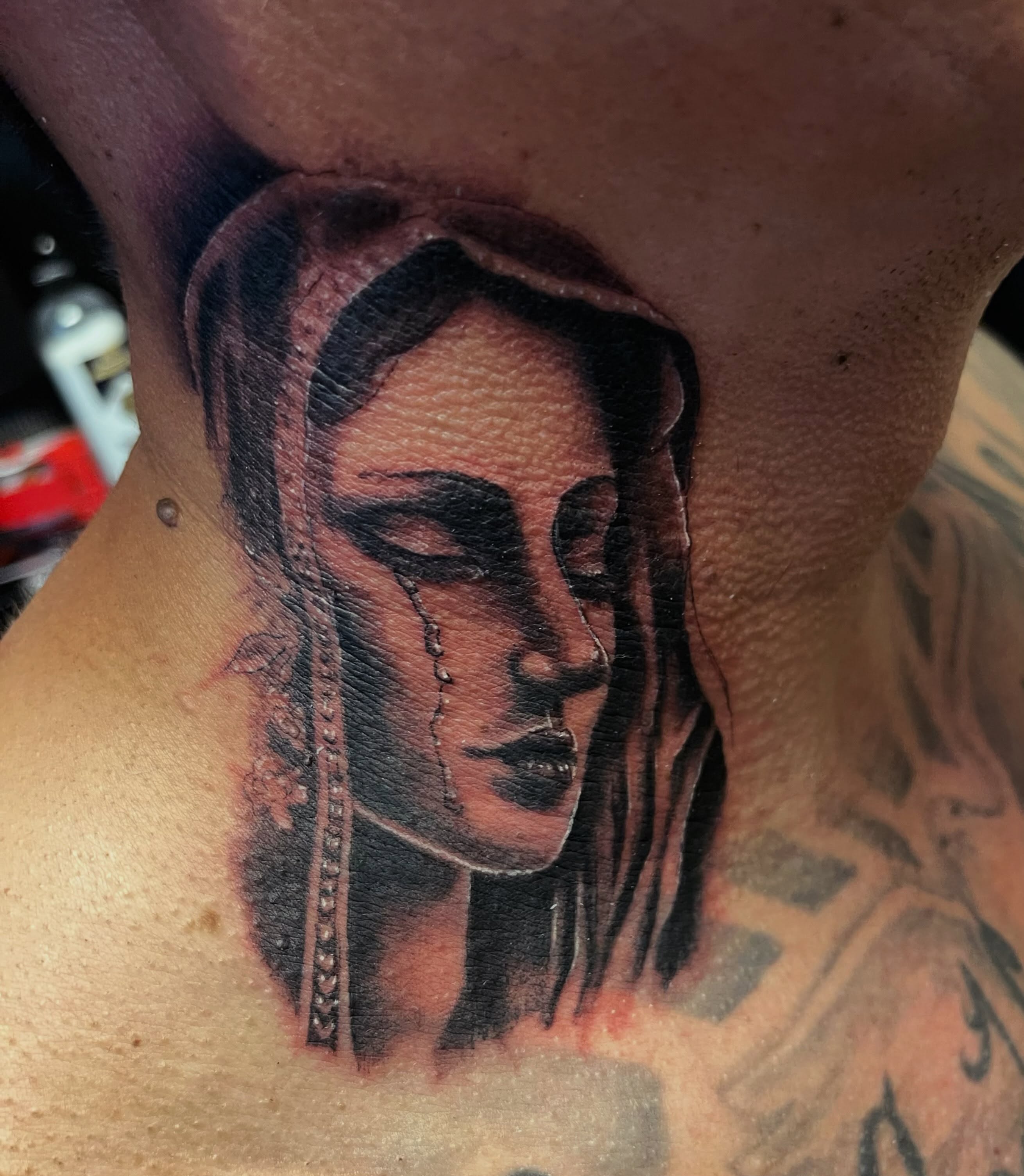 Tattoo by @illestgorilla — realism, dark_realism